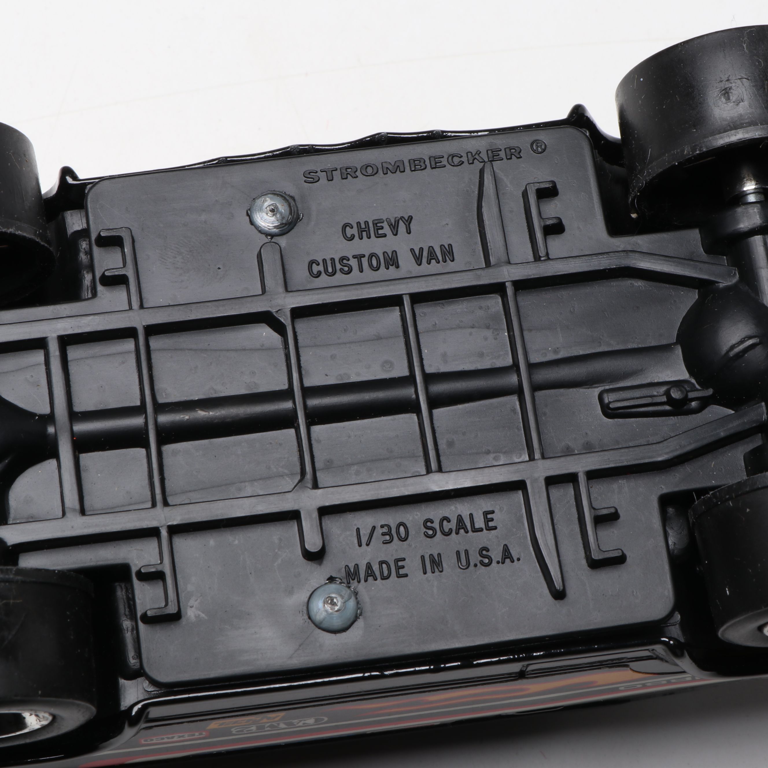 Nylint GMC Astro 95 Car Transporter, Rumpke Garbage Truck and Strombecker Van