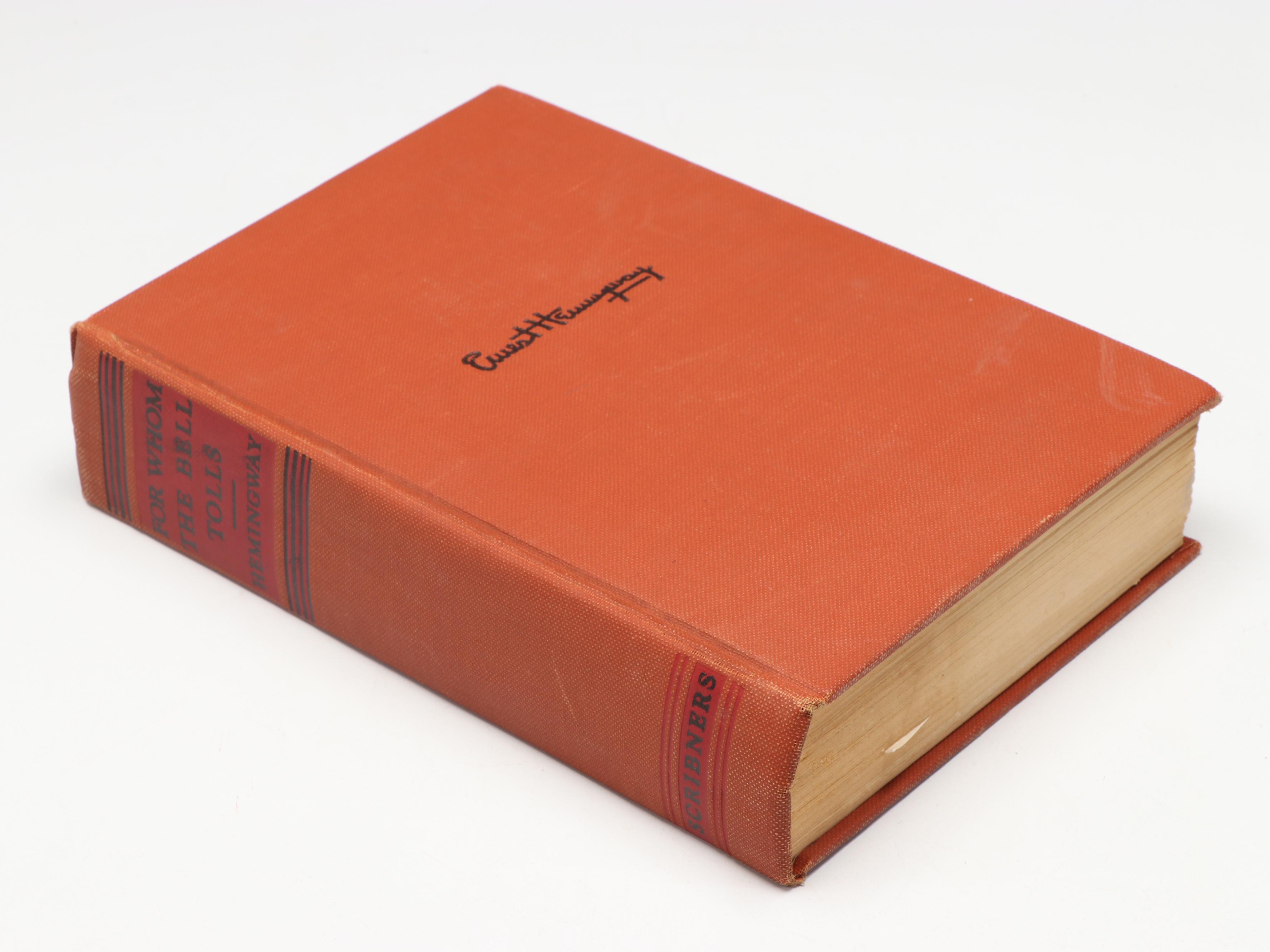 First Trade Edition "A Farewell to Arms" and More Books by Ernest Hemingway