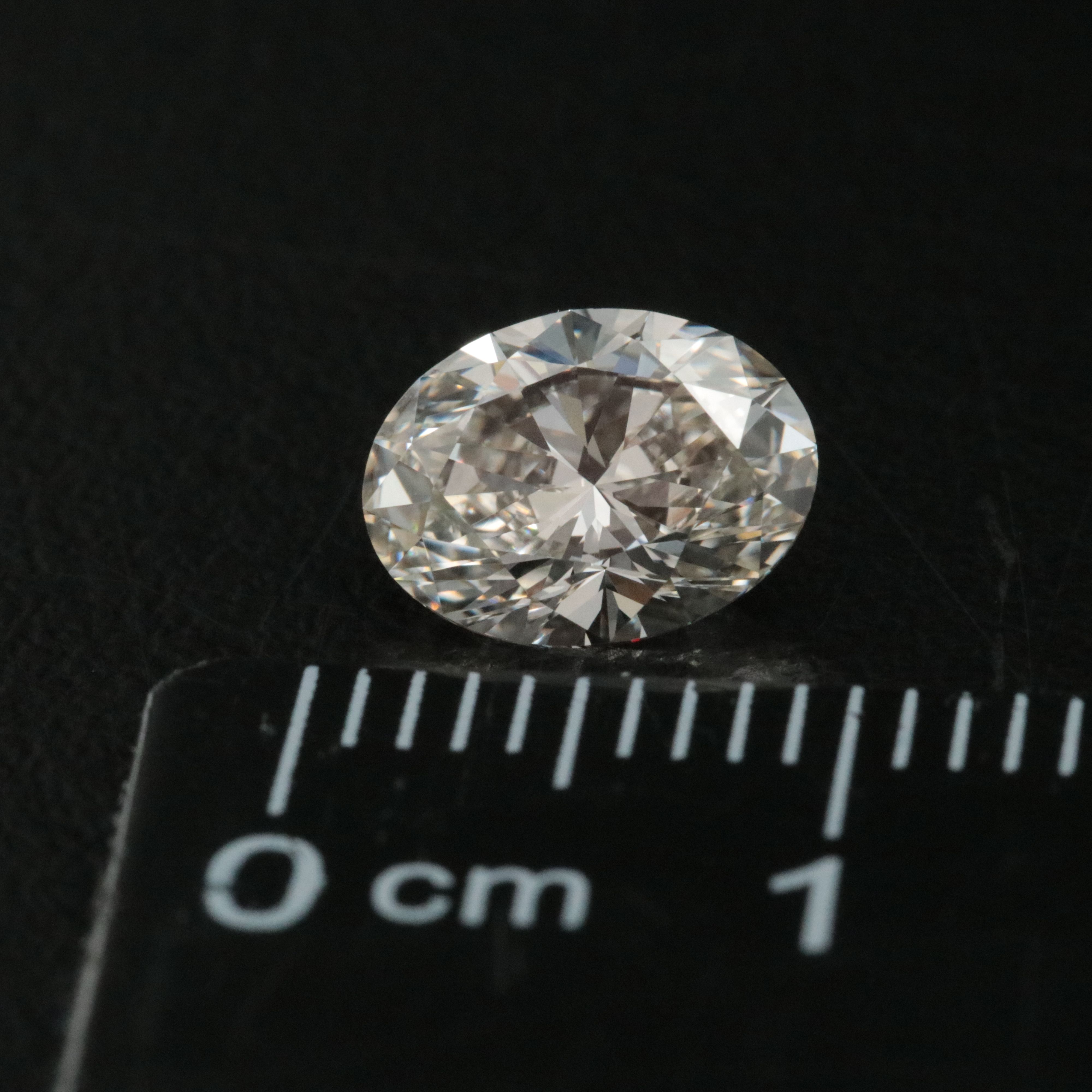 Loose 1.35 CT Lab Grown Diamond with IGI Report