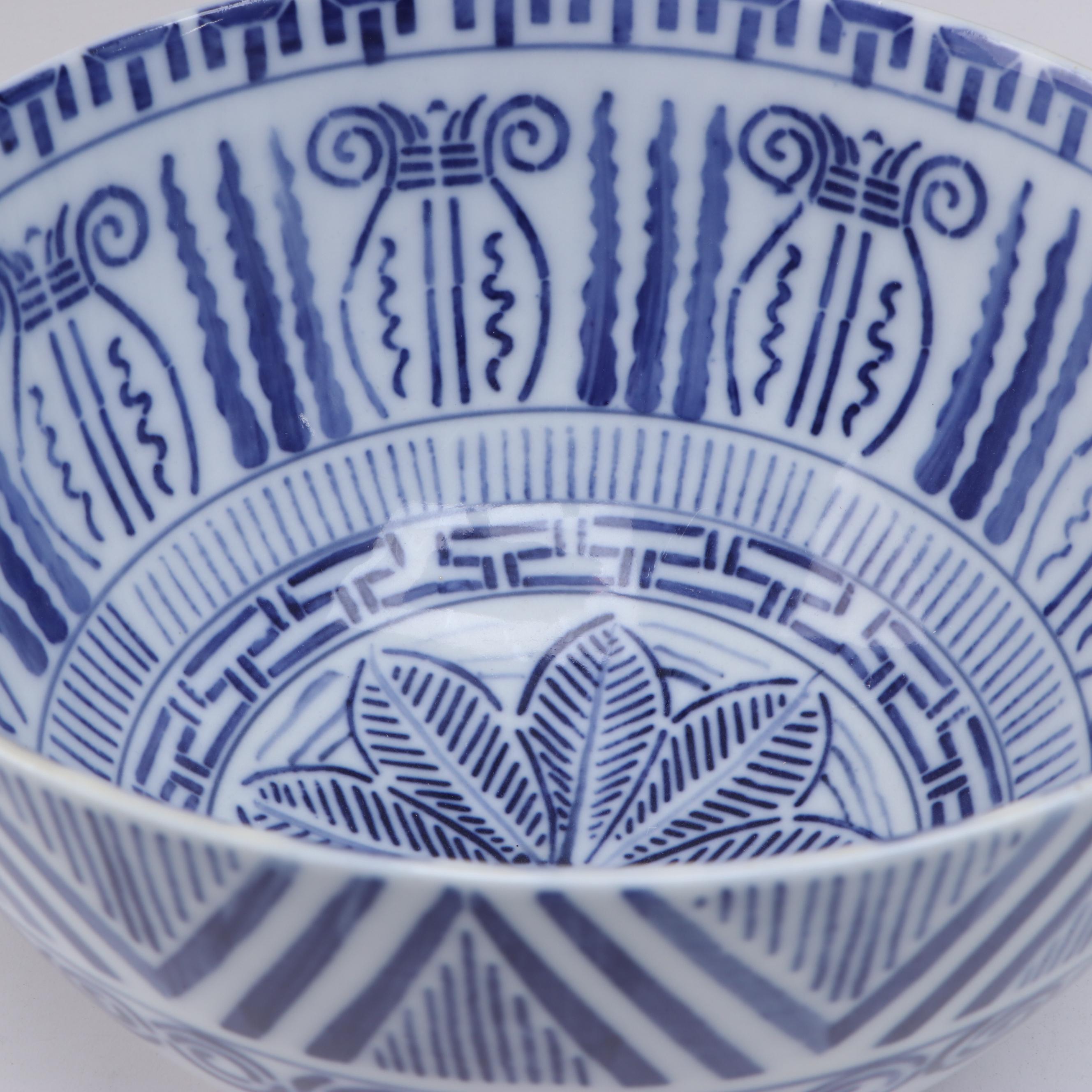 Chinese Melon Jar and Vase with More Asian Style Blue and White Ceramics