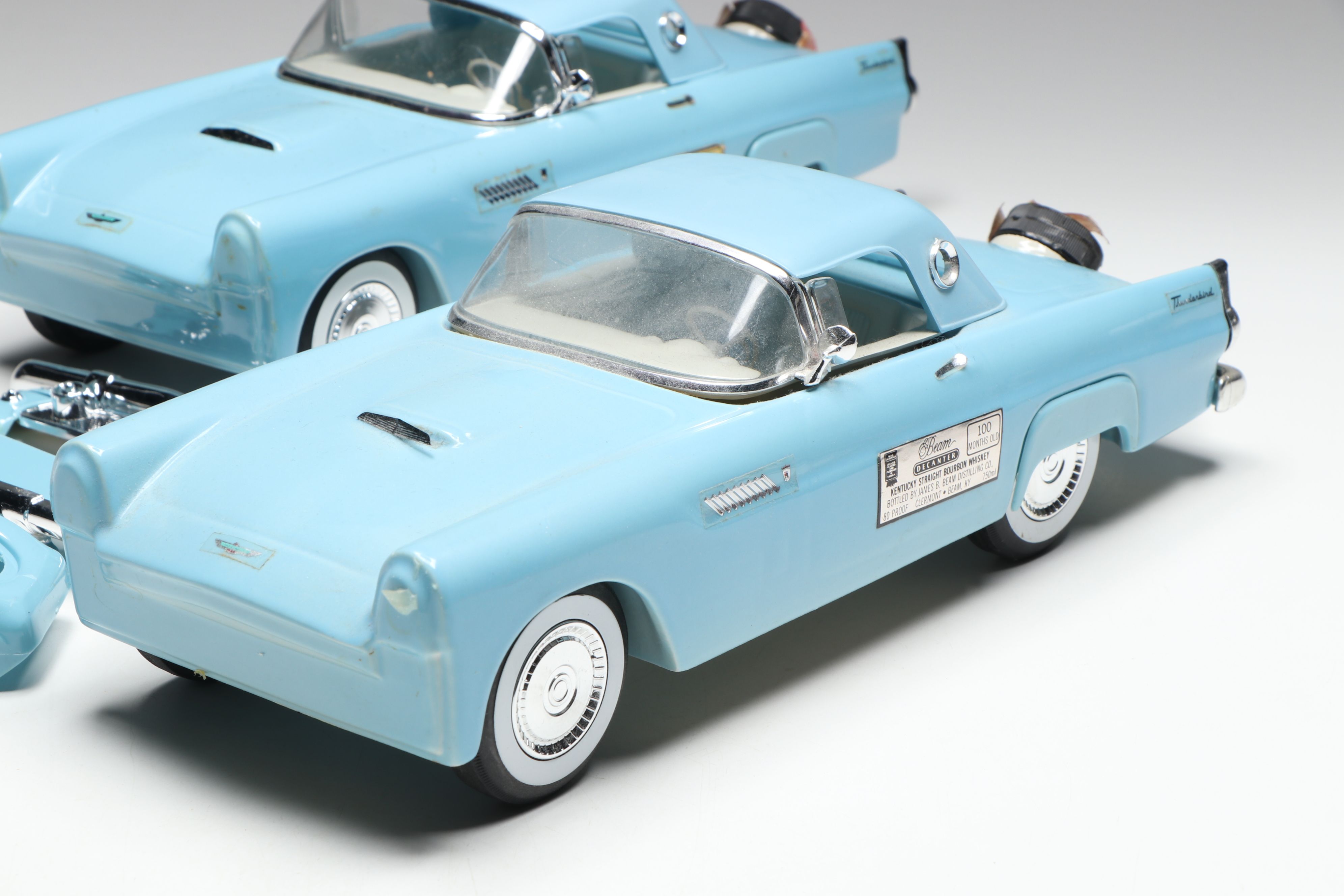 Jim Beam 1956 Thunderbird Porcelain Decanters