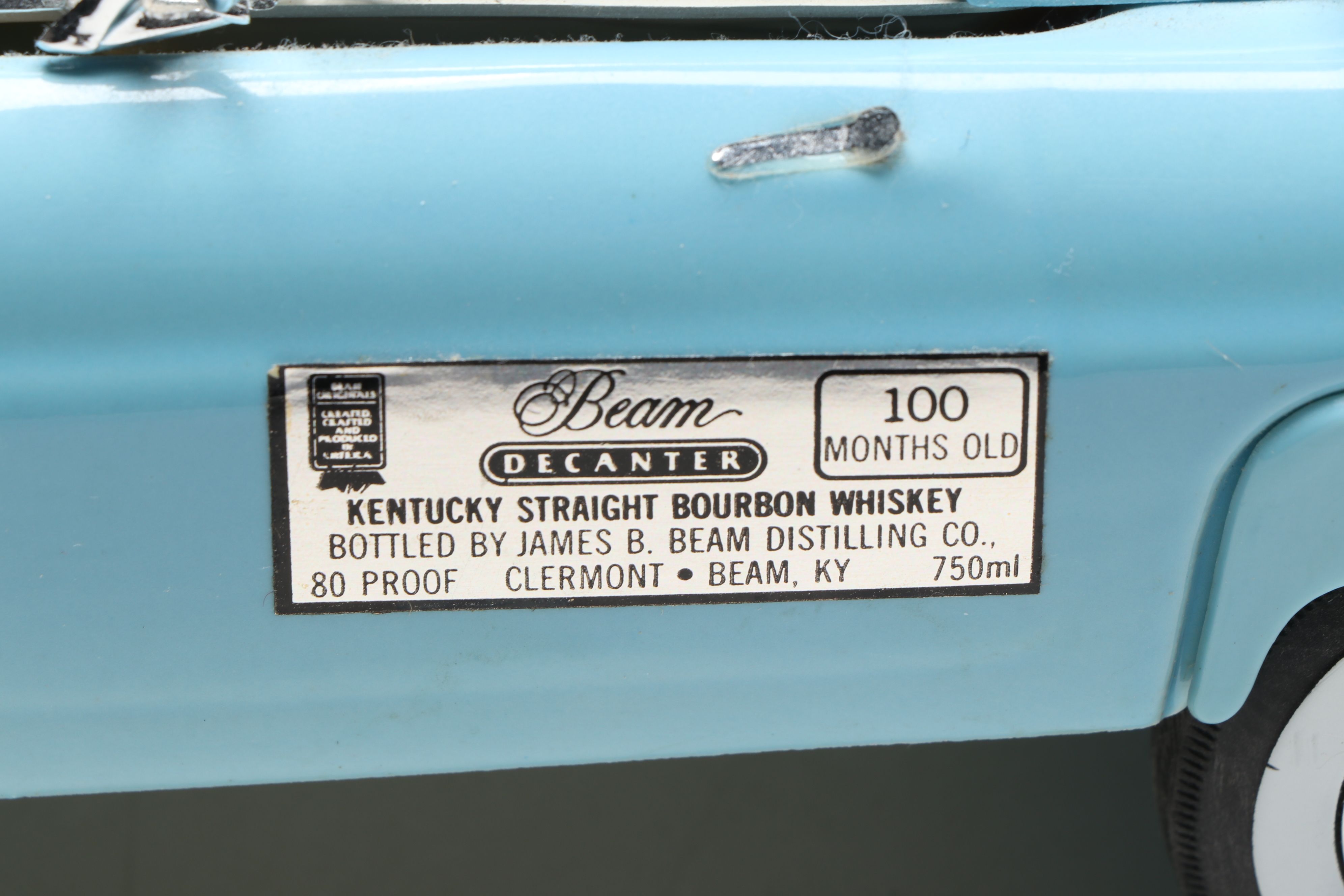 Jim Beam 1956 Thunderbird Porcelain Decanters