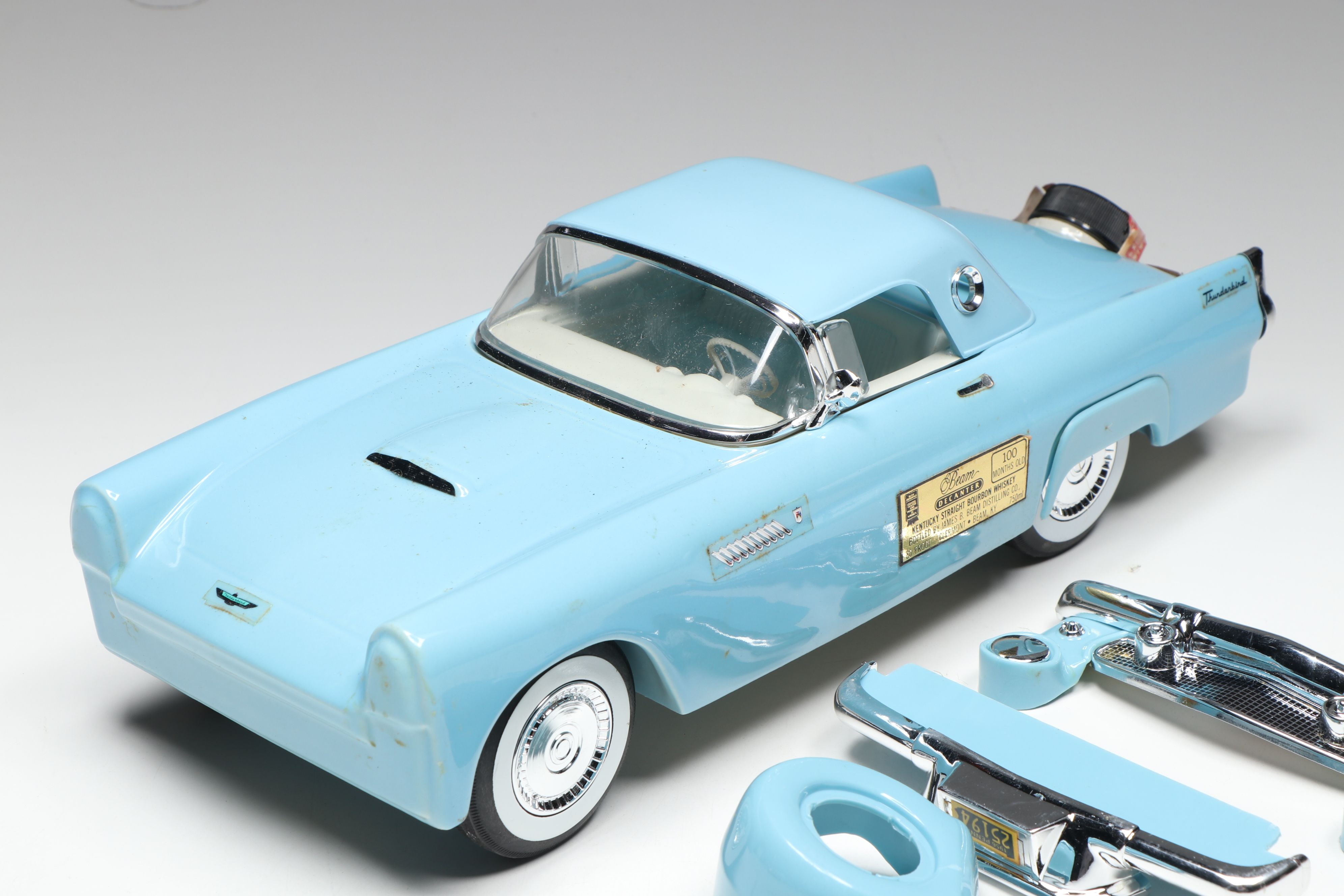 Jim Beam 1956 Thunderbird Porcelain Decanters