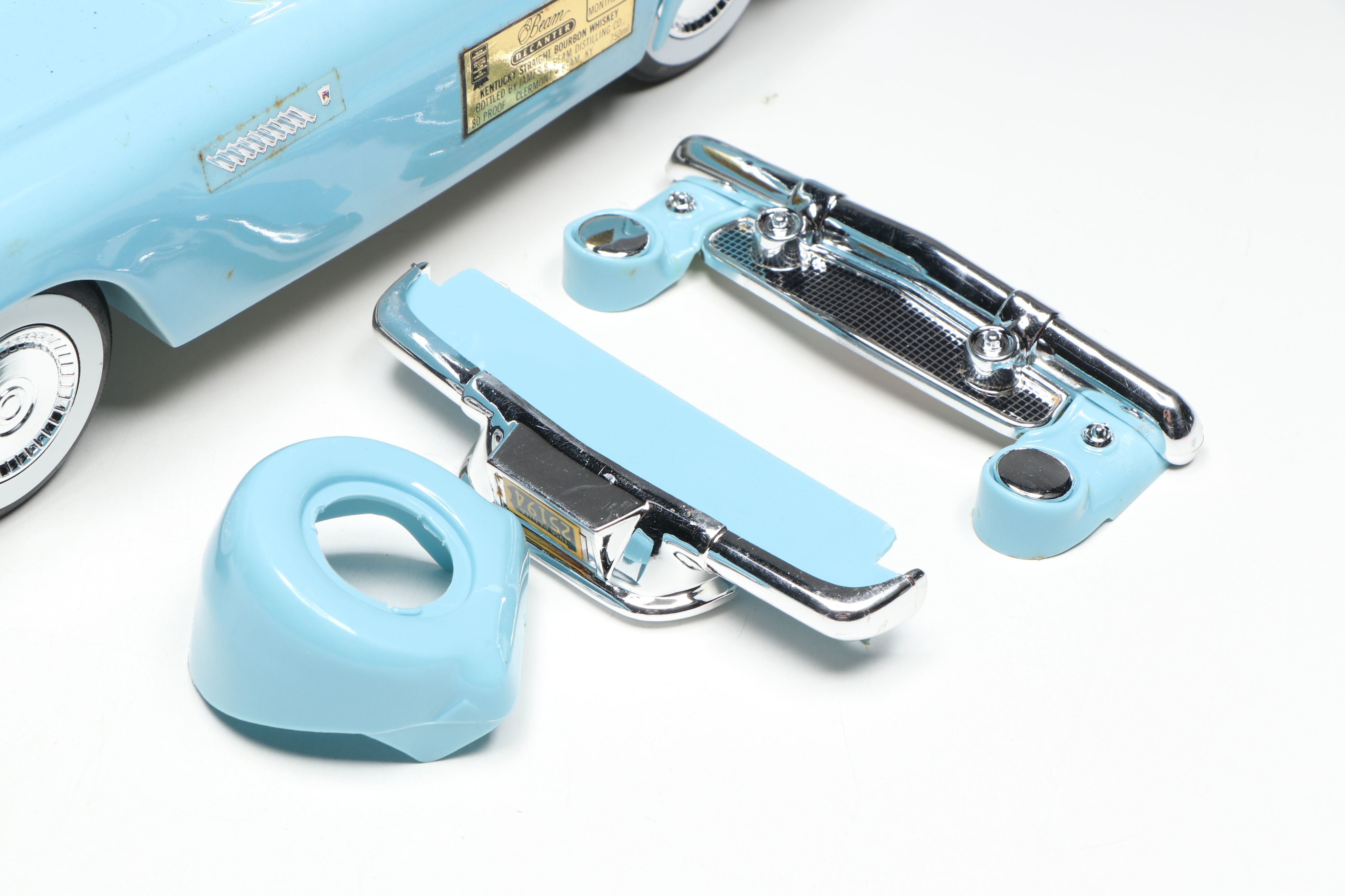 Jim Beam 1956 Thunderbird Porcelain Decanters