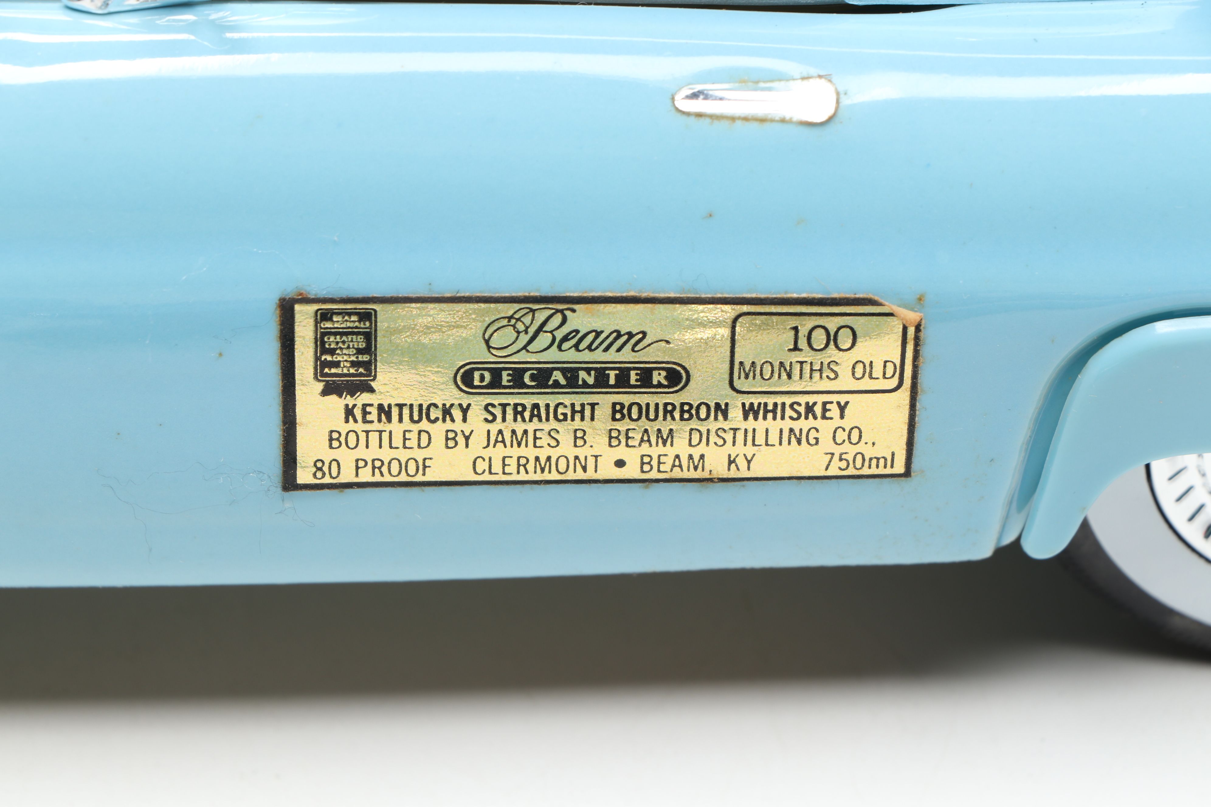 Jim Beam 1956 Thunderbird Porcelain Decanters