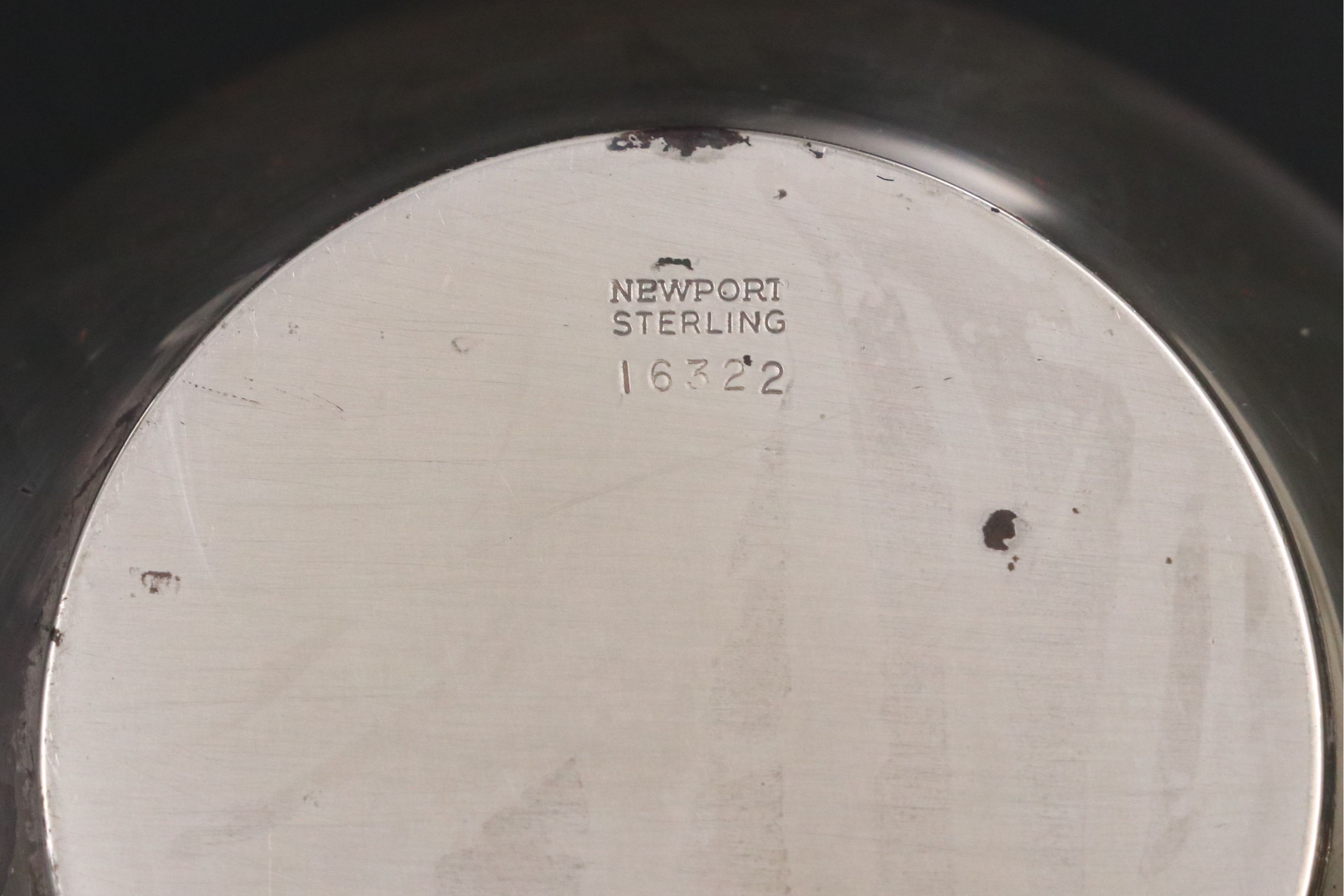 Newport Cream and Sugar with Alvin "Florence Nightingale" Sterling Teaspoon