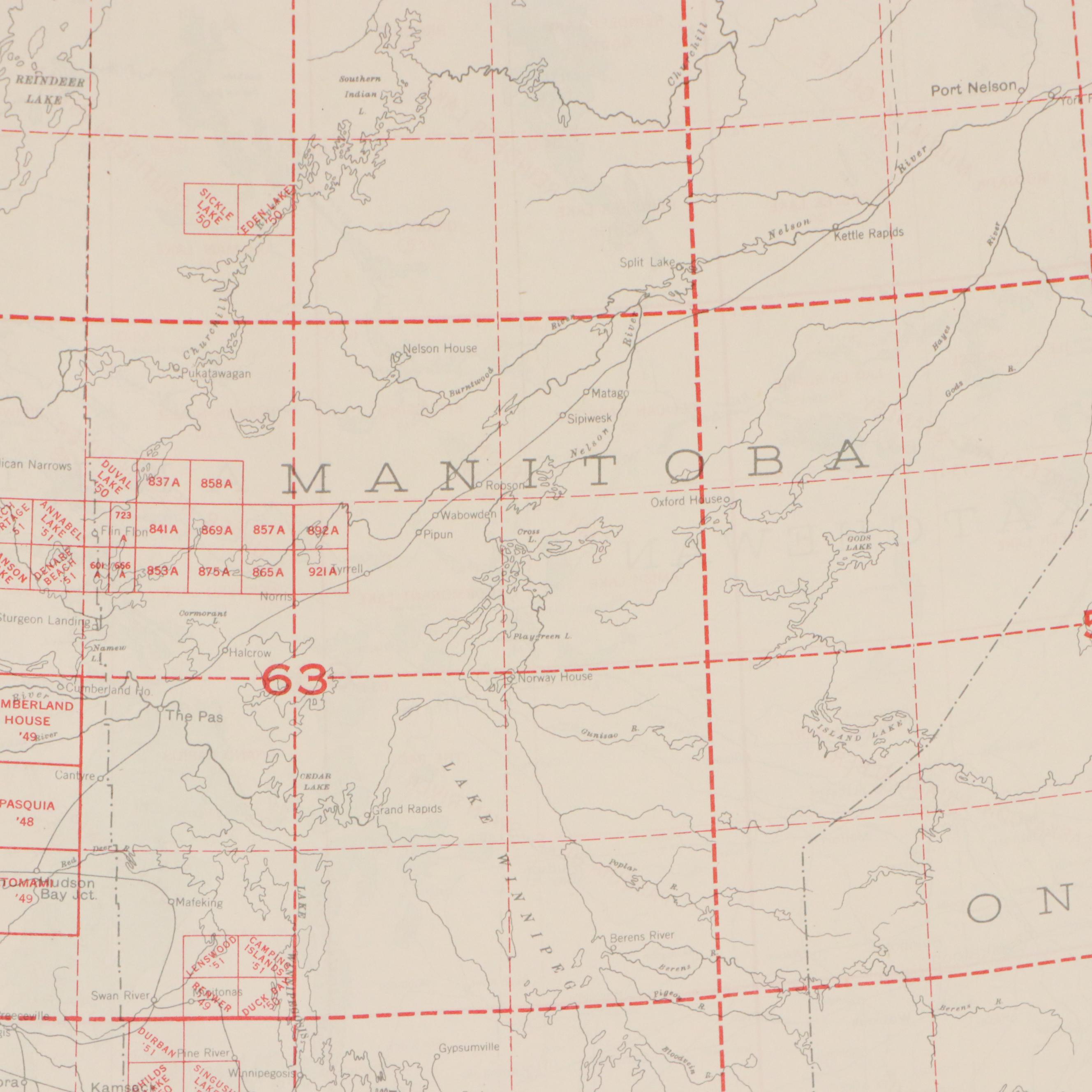 Collection of Canada Department of Mines and Technical Surveys Lithographic Maps