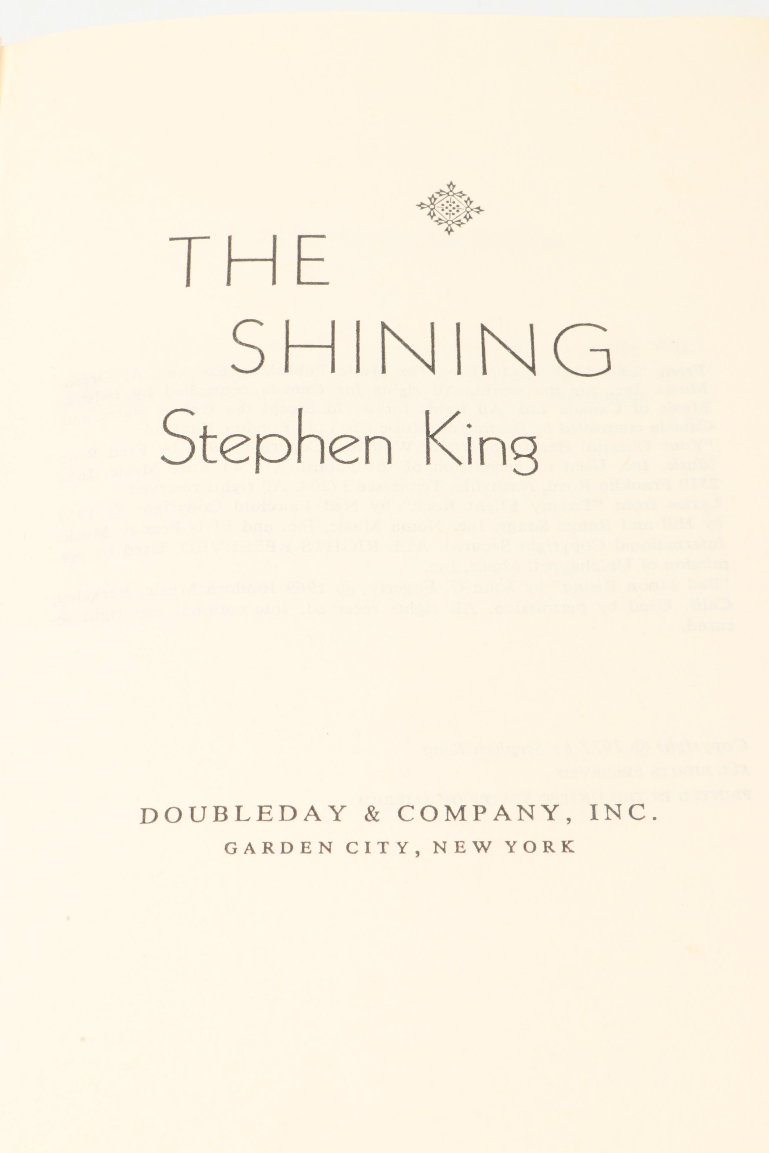 First Printing "The Dark Half" and More by Stephen King