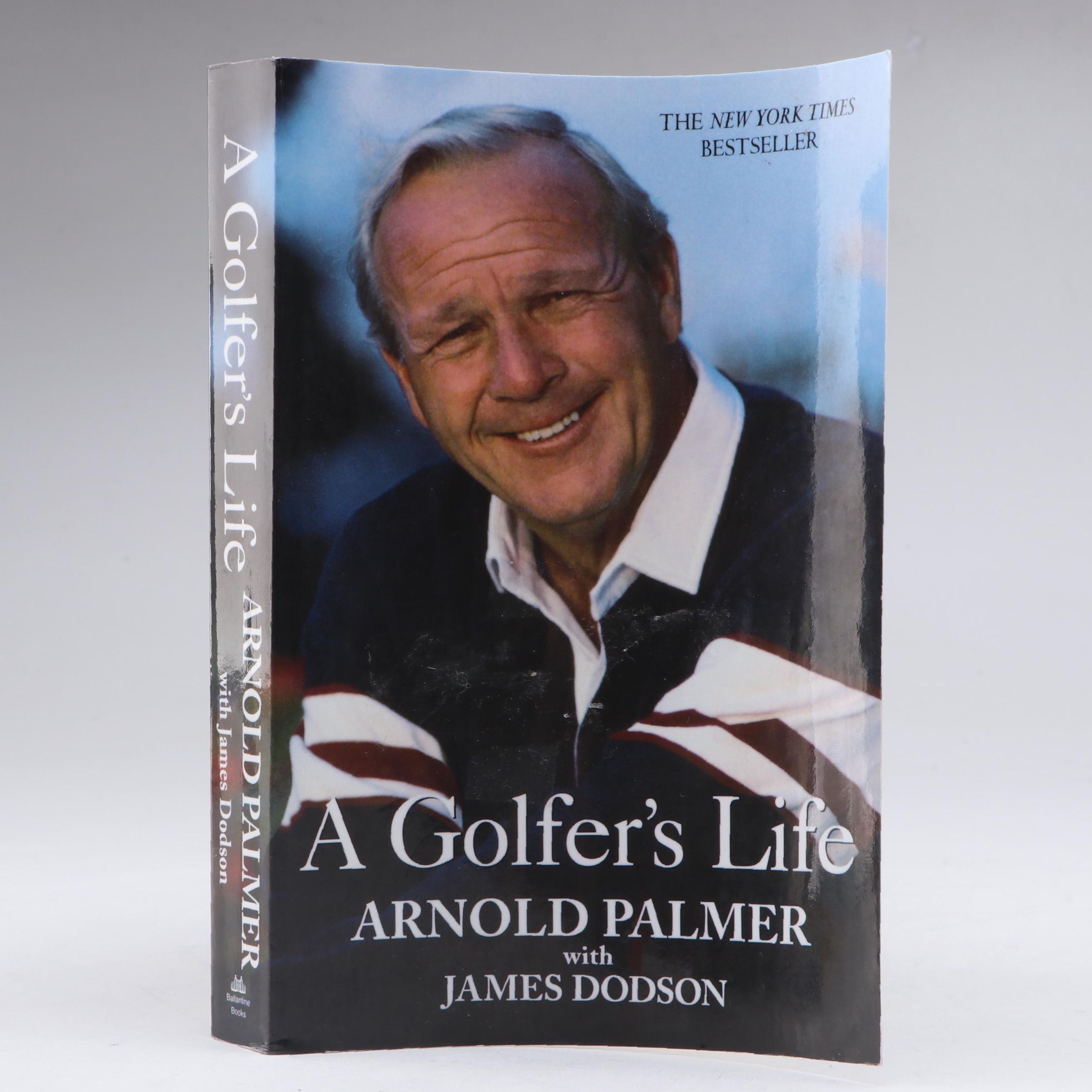 Signed "A Golfer's Life" by Arnold Palmer, 2000