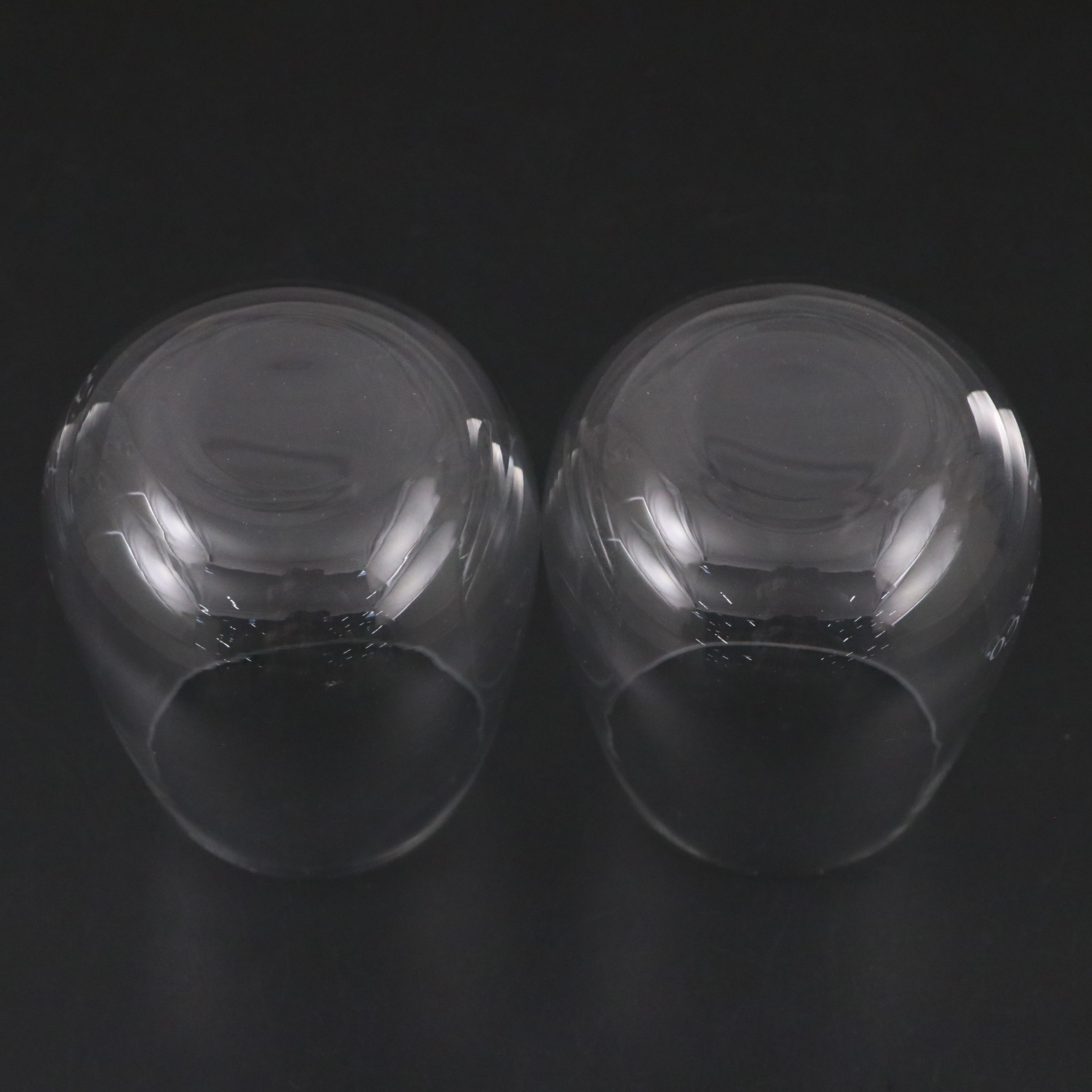 Tiffany & Co. Stemless Crystal Wine Glasses