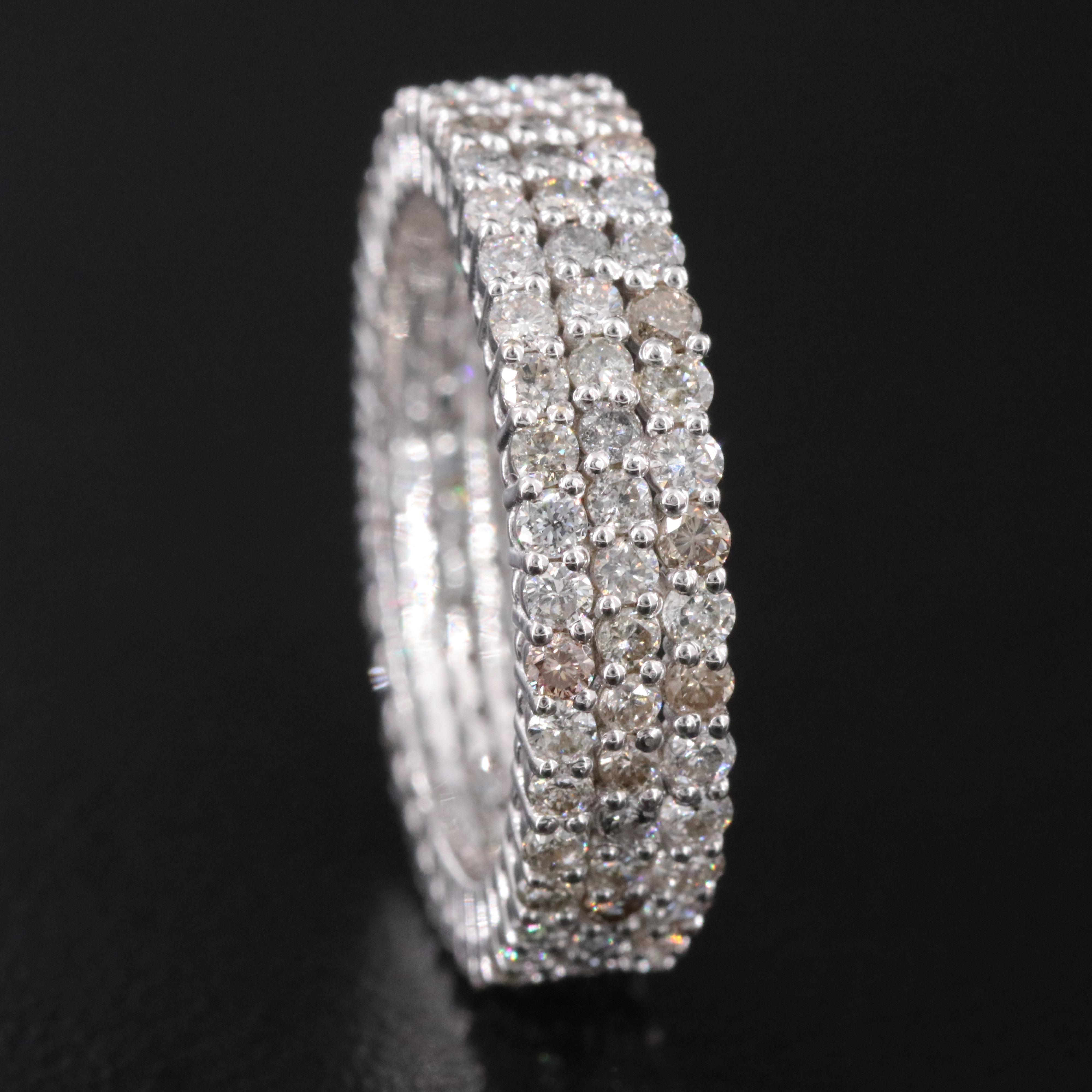 14K 2.12 CTW Diamond Eternity Band
