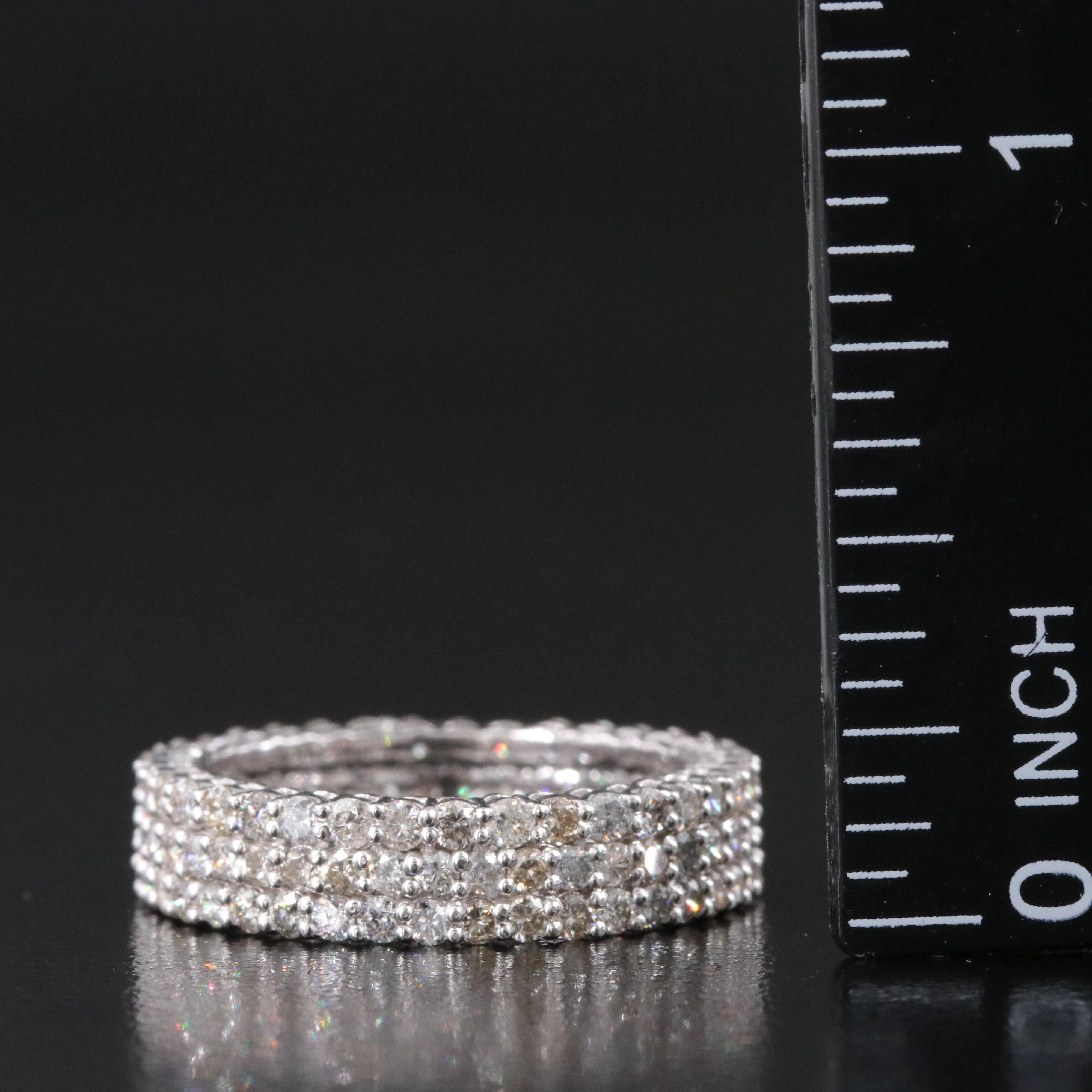 14K 2.12 CTW Diamond Eternity Band