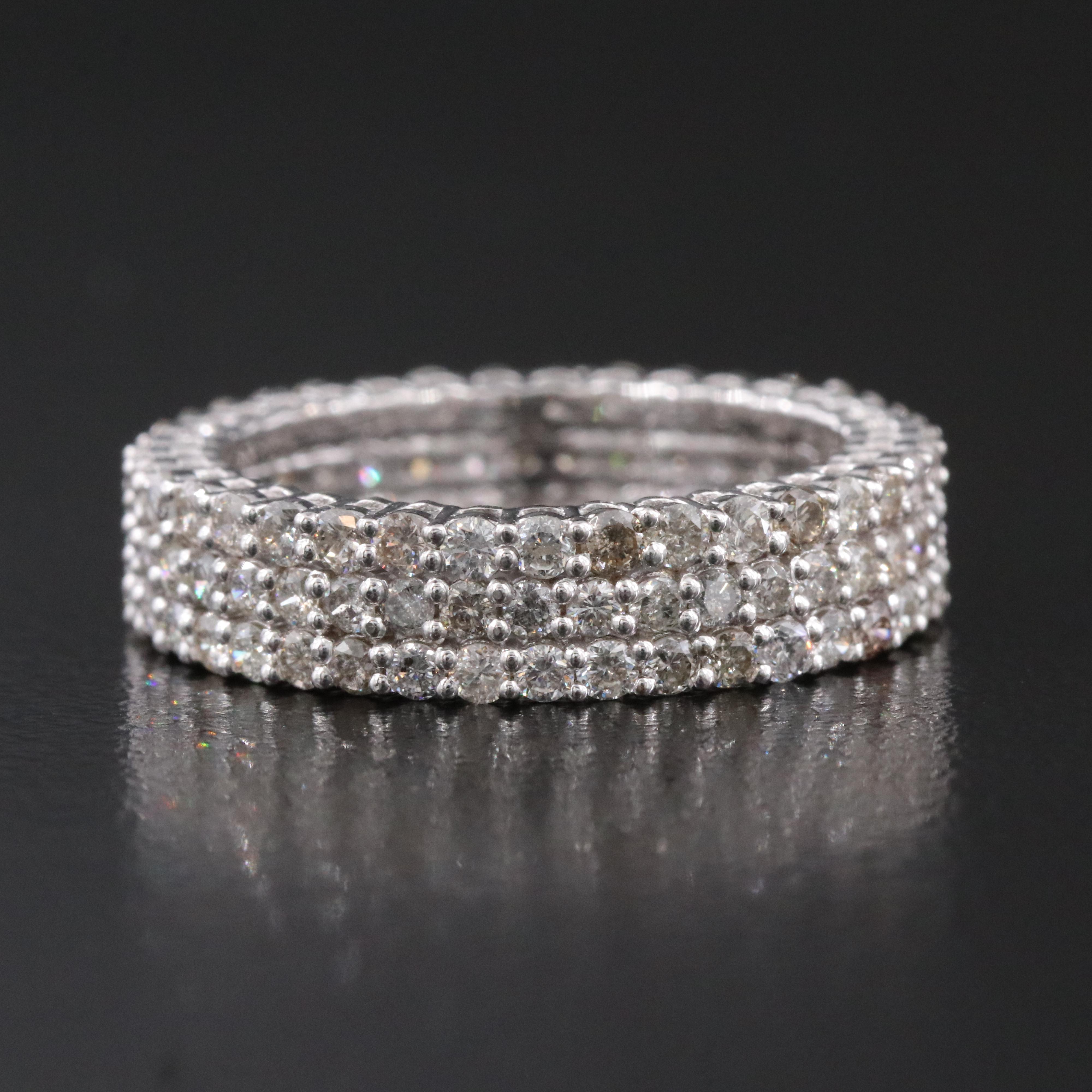 14K 2.12 CTW Diamond Eternity Band