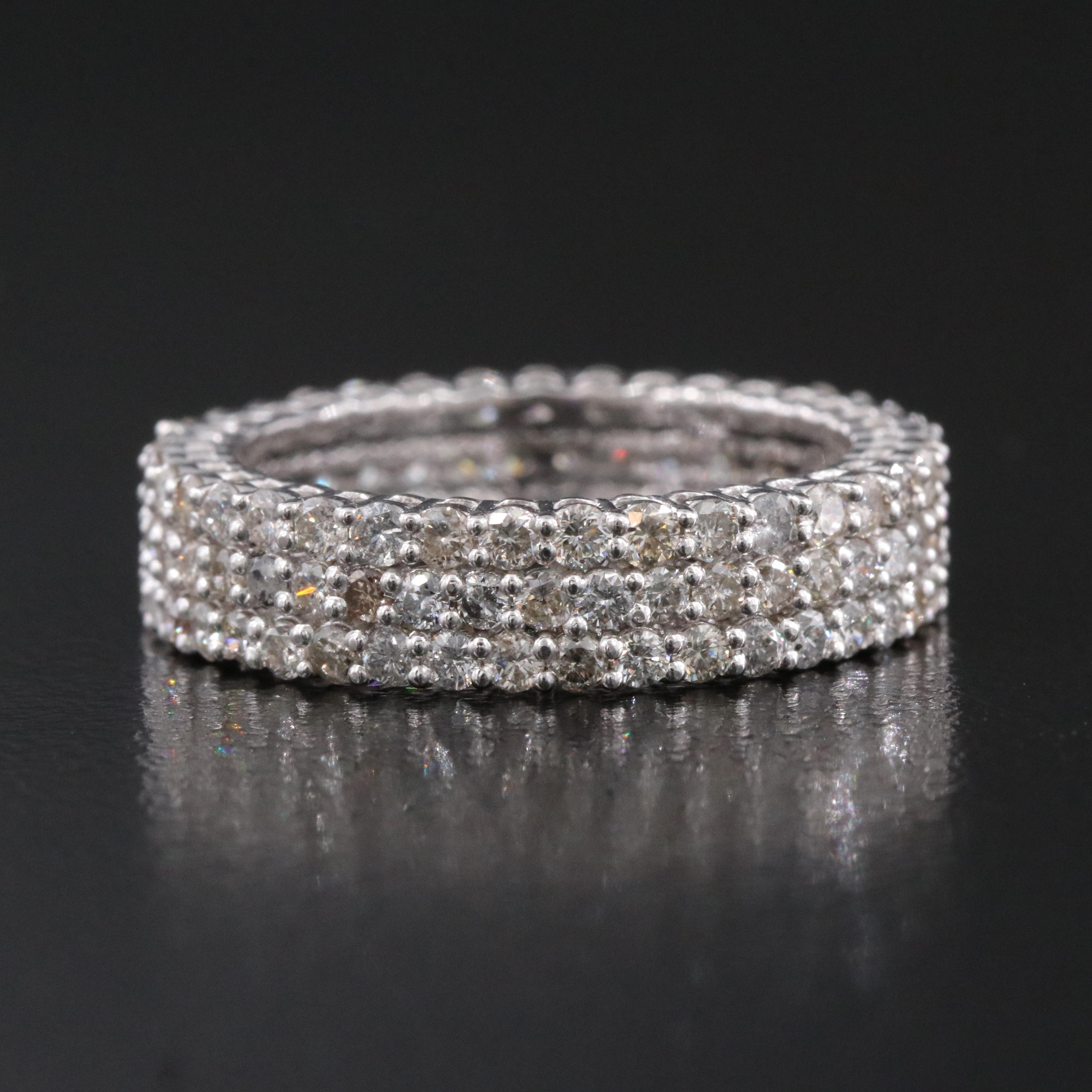 14K 2.12 CTW Diamond Eternity Band