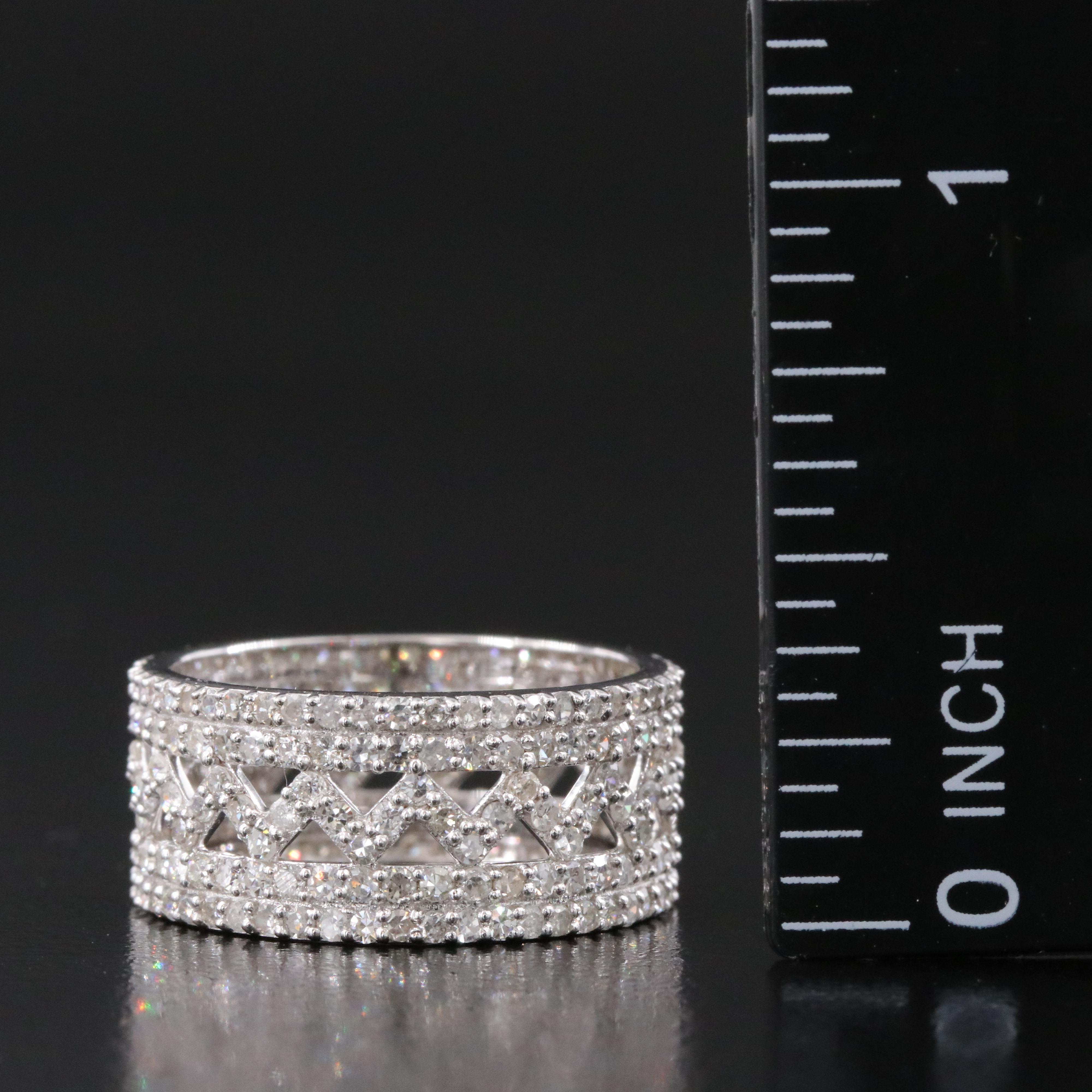 14K 2.01 CTW Diamond Eternity Band