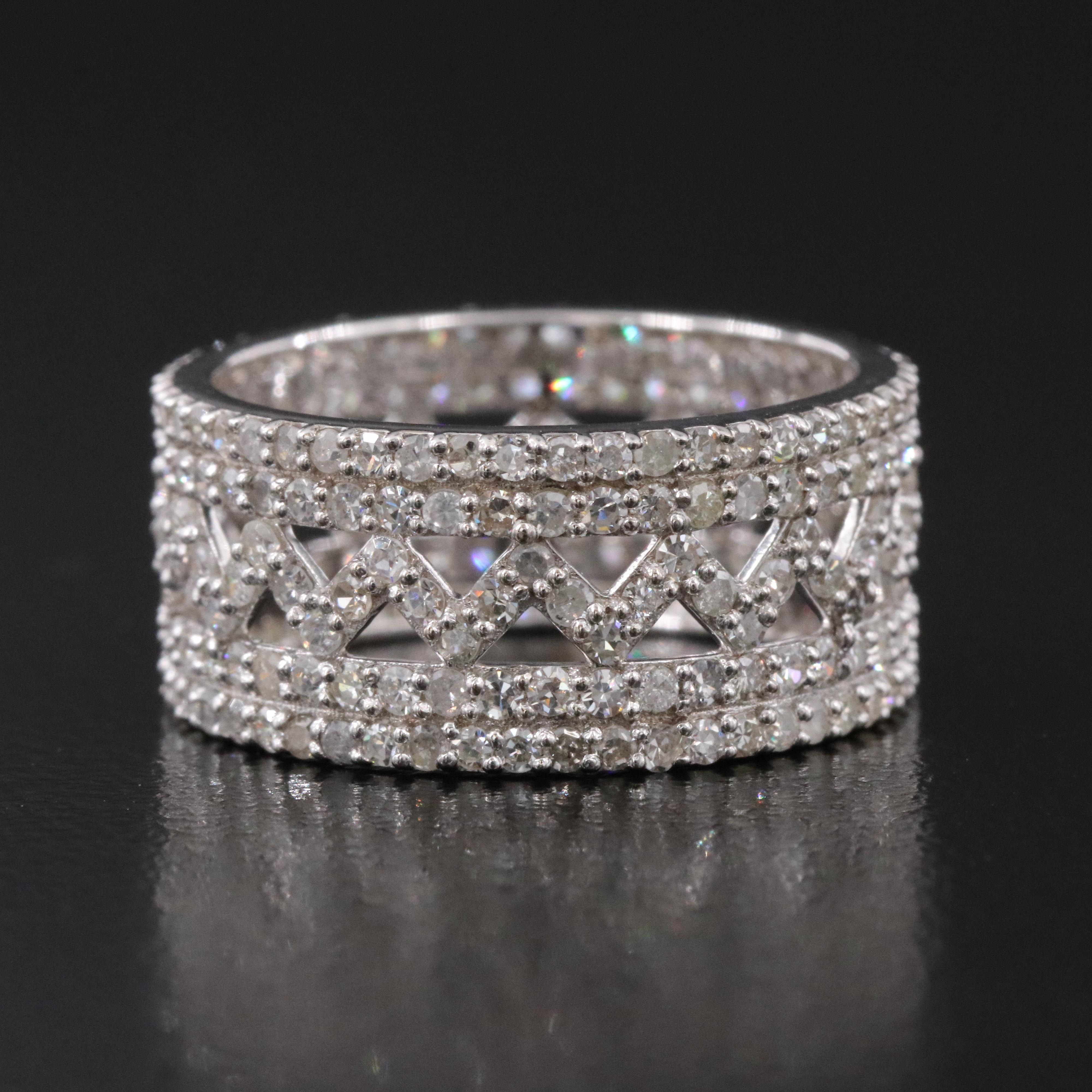 14K 2.01 CTW Diamond Eternity Band