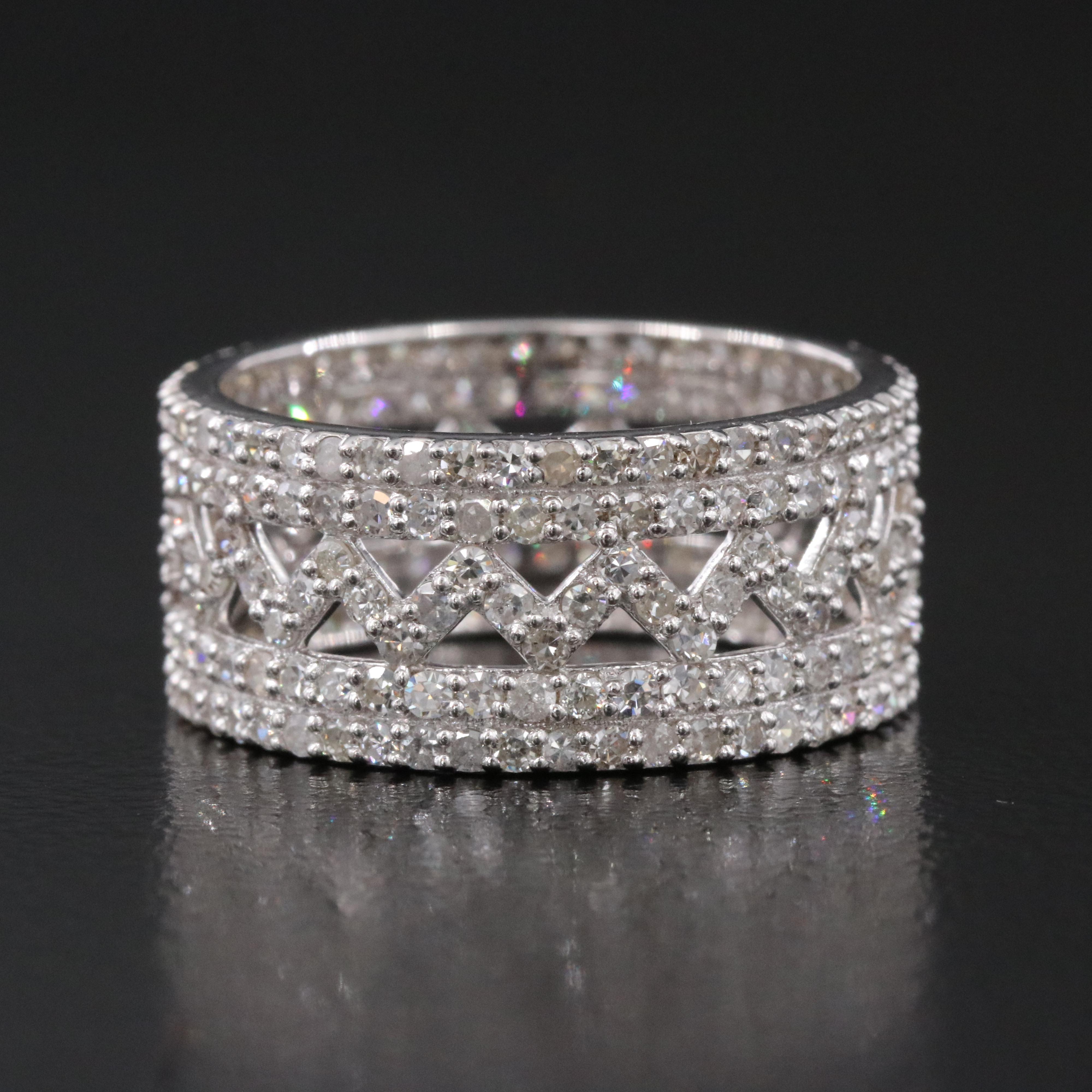 14K 2.01 CTW Diamond Eternity Band