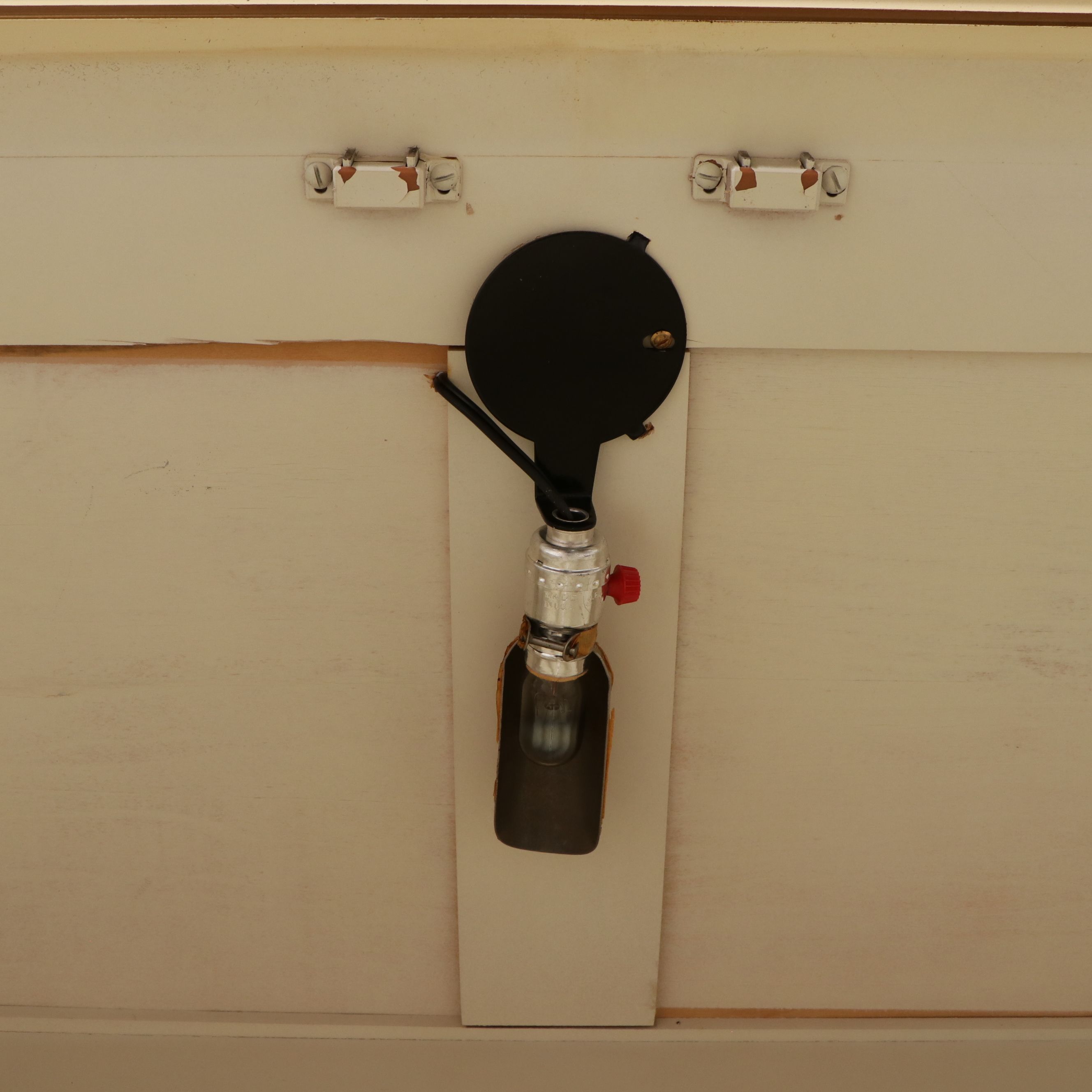 French Provincial Style Paint-Decorated Wood China Cabinet