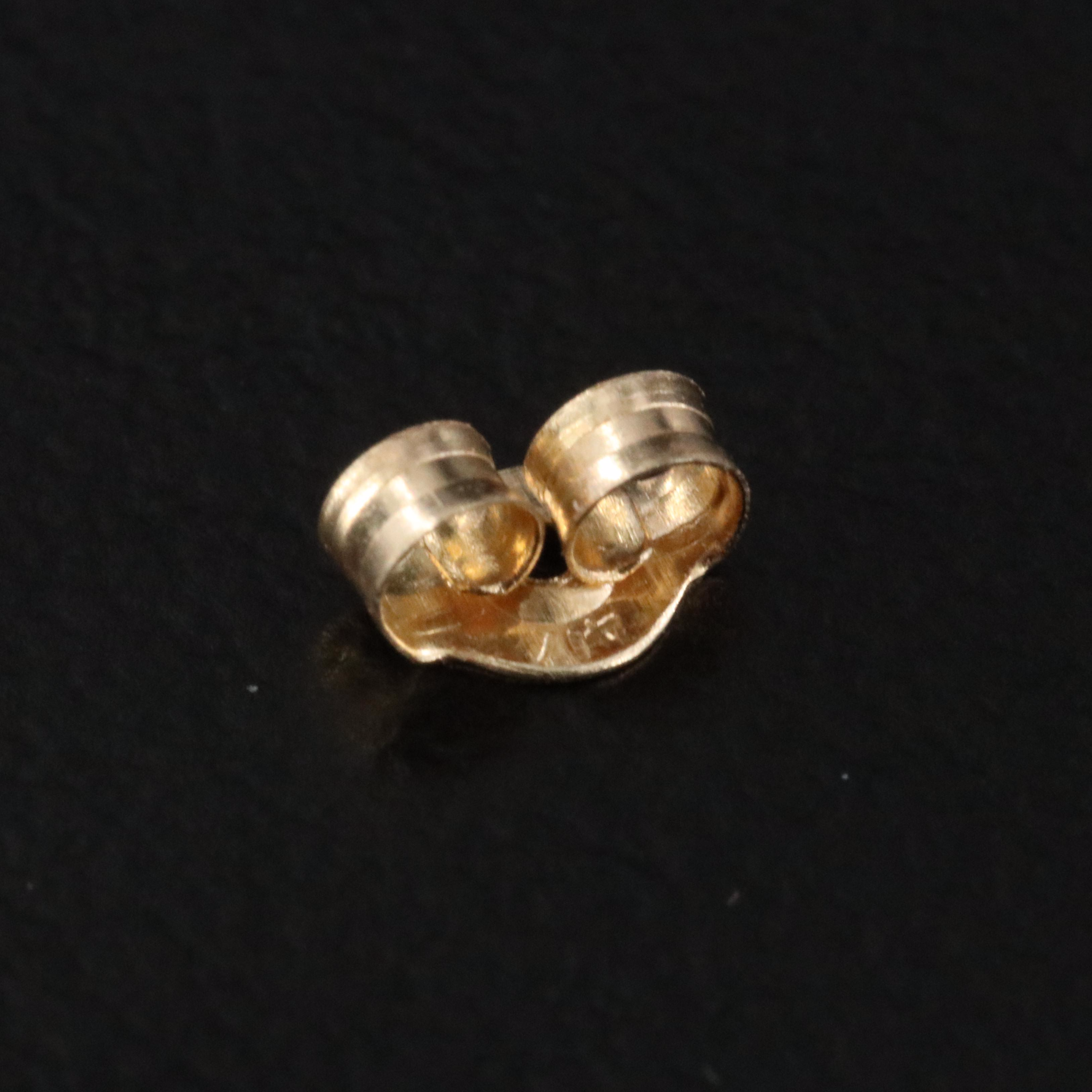 14K Pearl Cluster Earrings