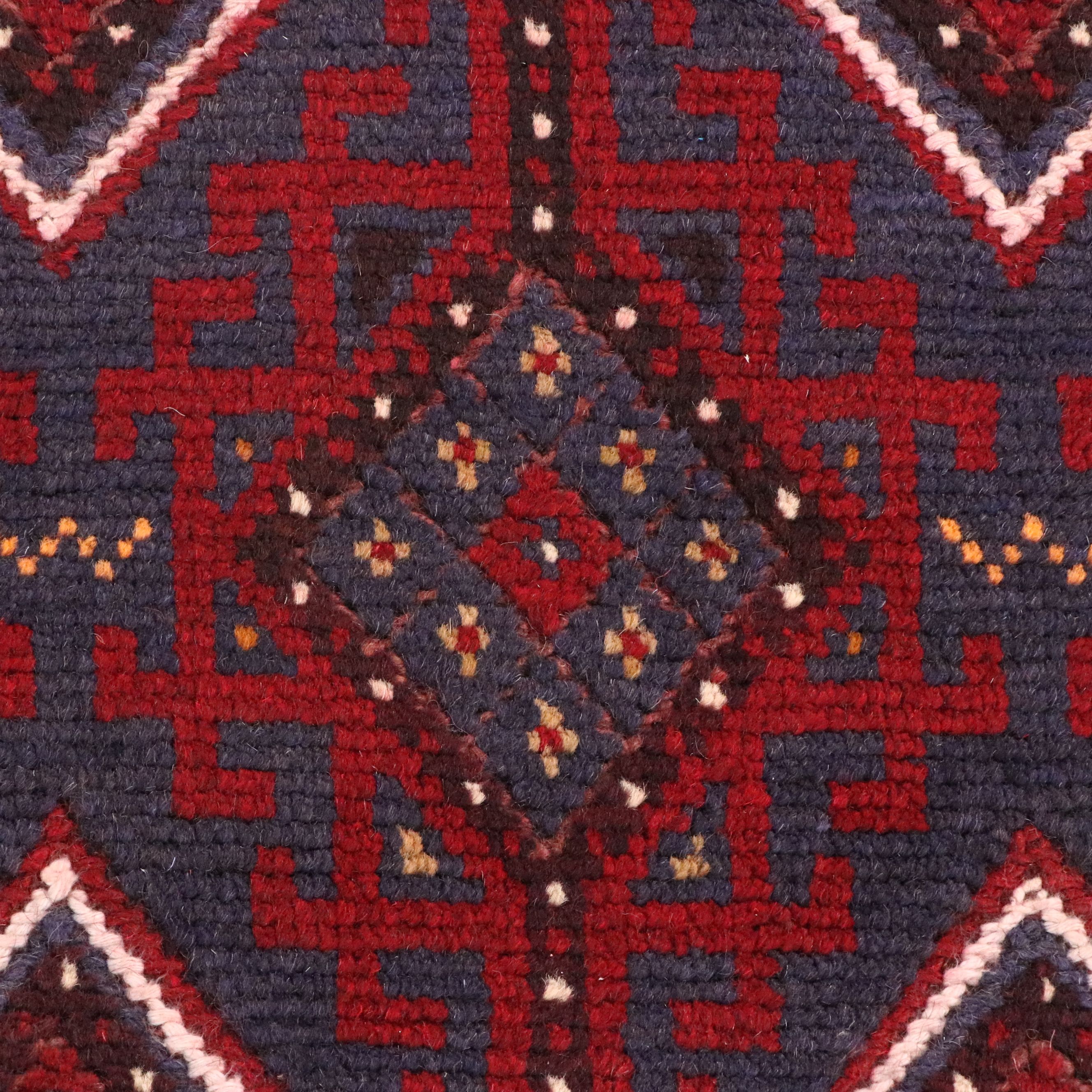 2'3 x 11'7 Handwoven Afghan Mashwani Carpet Runner