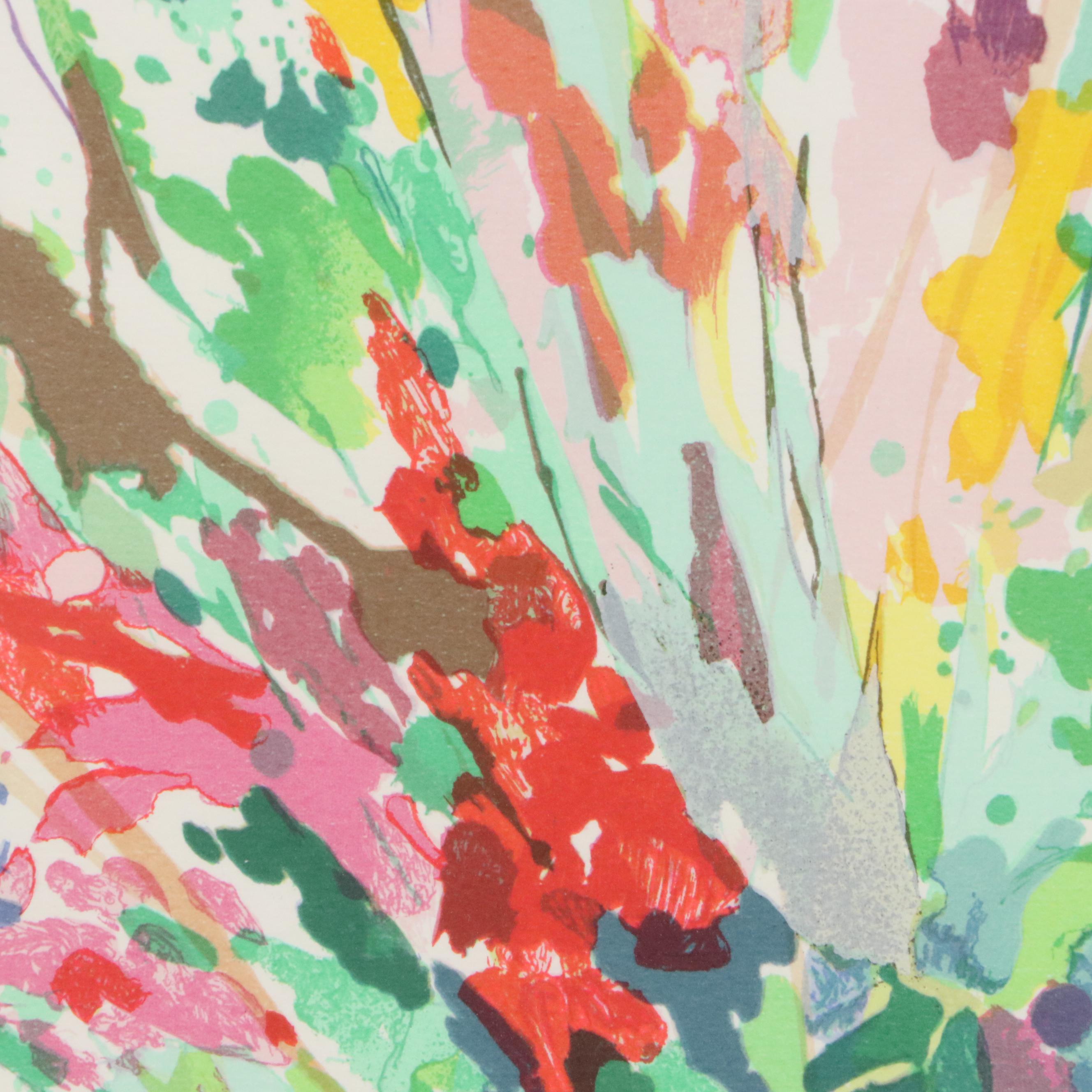 LeRoy Neiman Lithograph "California Cuisine"