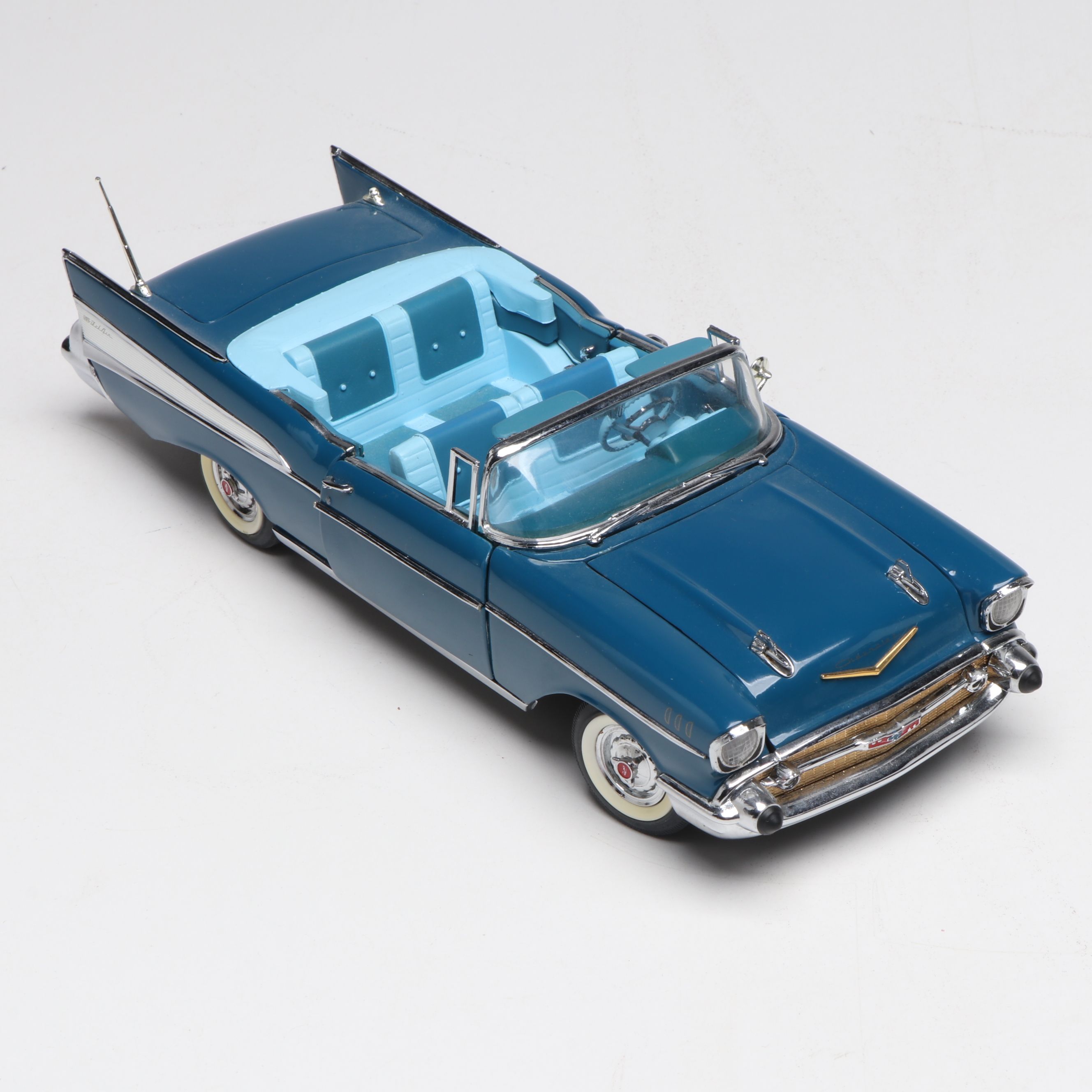The Danbury Mint 1956 Bel Air and Other Chevrolet Diecast Vintage Model Cars