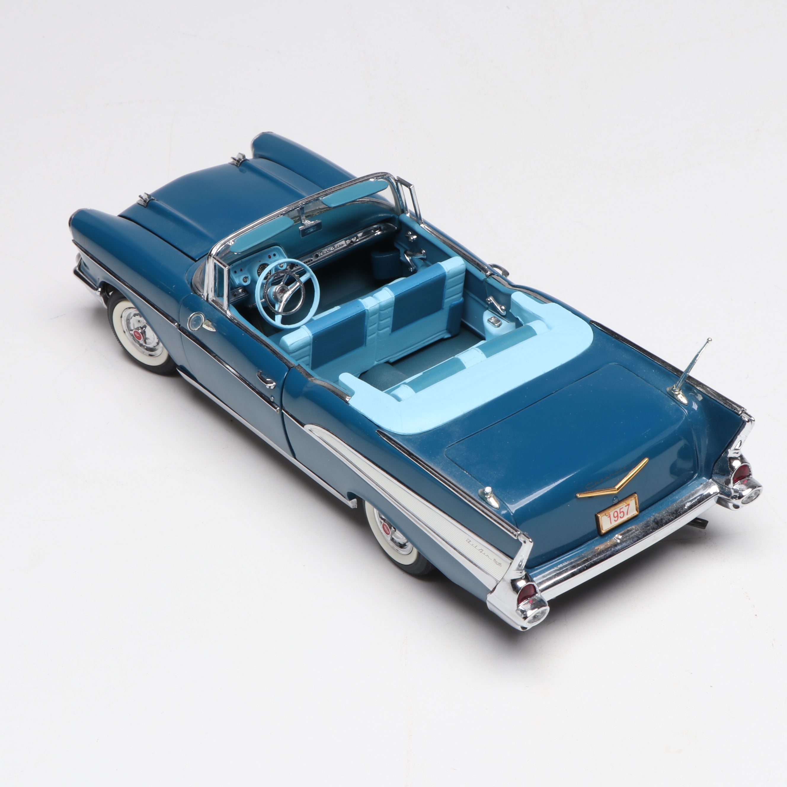 The Danbury Mint 1956 Bel Air and Other Chevrolet Diecast Vintage Model Cars