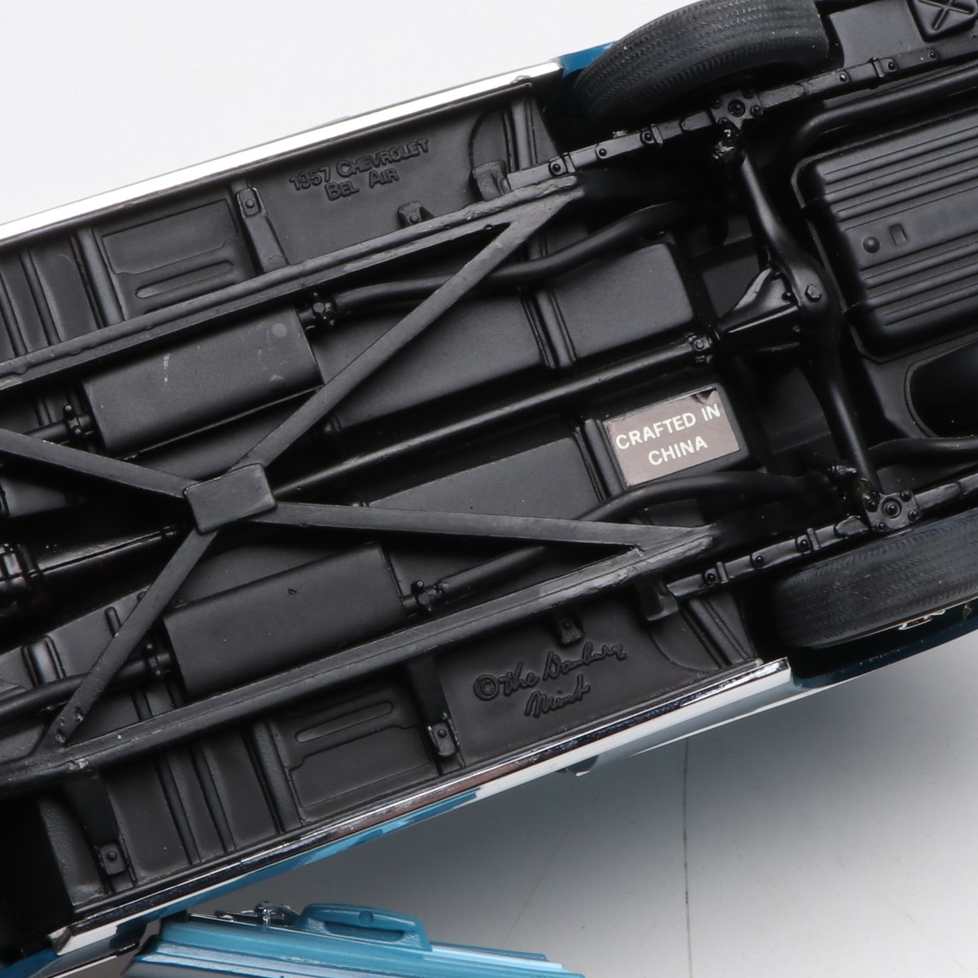 The Danbury Mint 1956 Bel Air and Other Chevrolet Diecast Vintage Model Cars