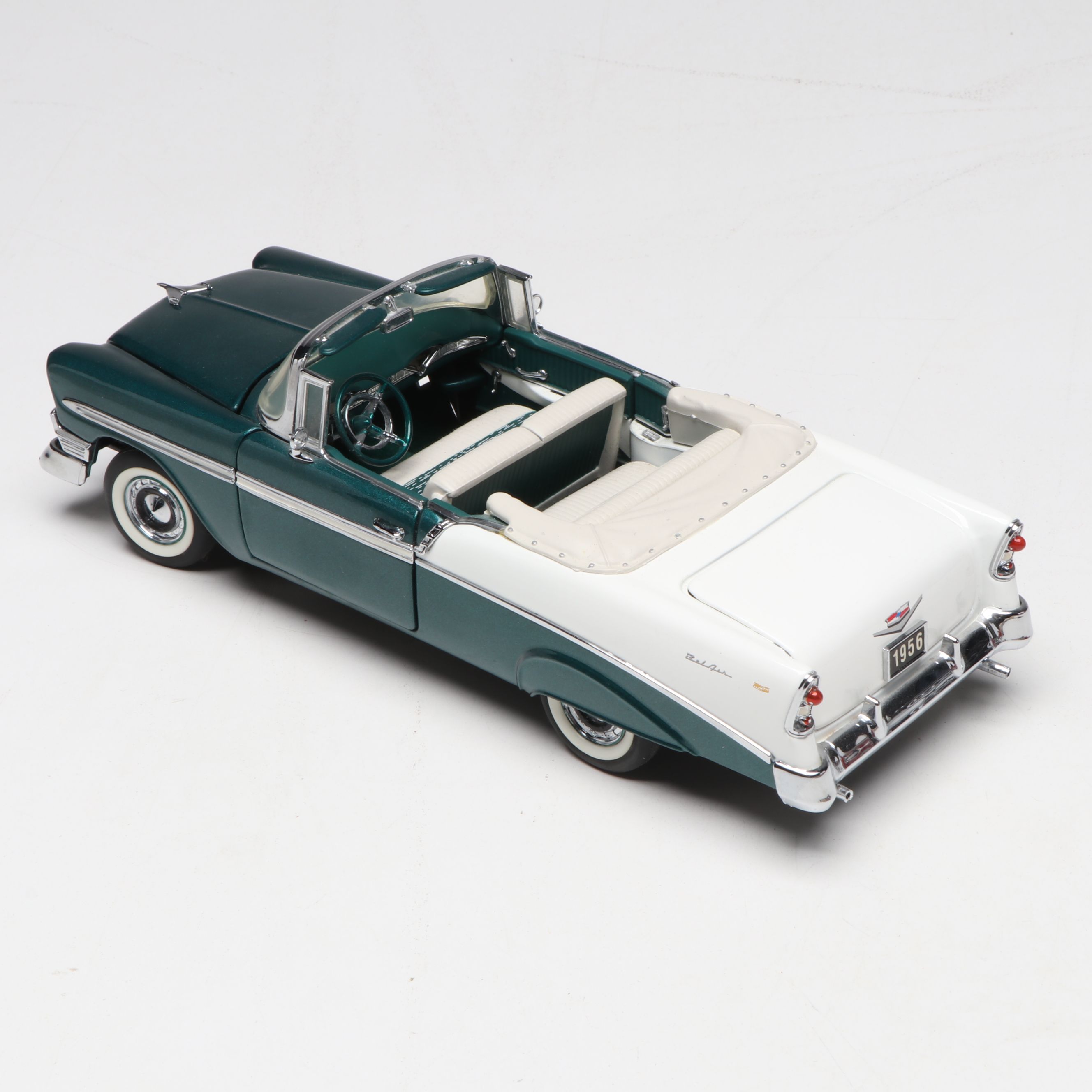The Danbury Mint 1956 Bel Air and Other Chevrolet Diecast Vintage Model Cars