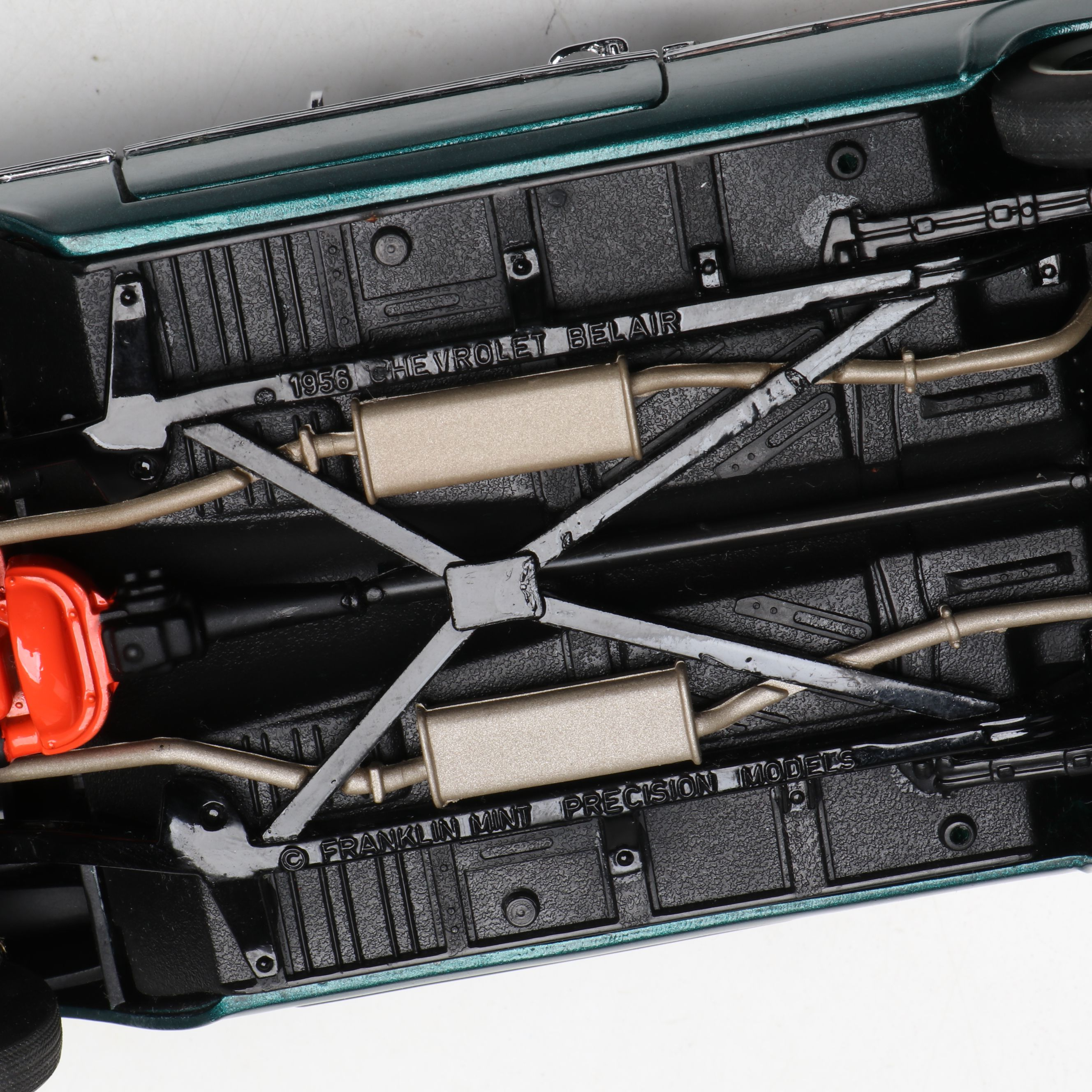 The Danbury Mint 1956 Bel Air and Other Chevrolet Diecast Vintage Model Cars