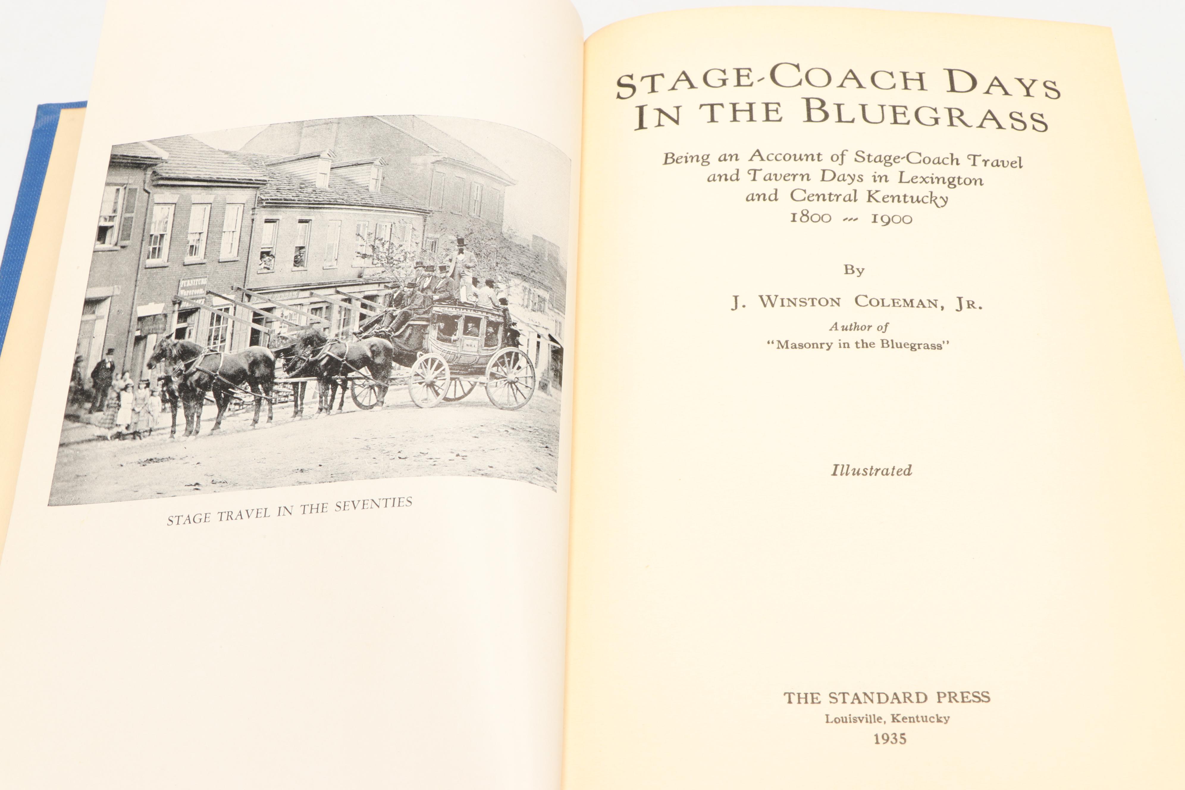 First Edition "Simon Kenton" by Edna Kenton and More Books