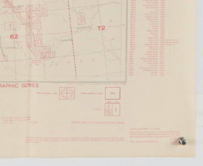 Collection of Canada Department of Mines and Technical Surveys Lithographic Maps
