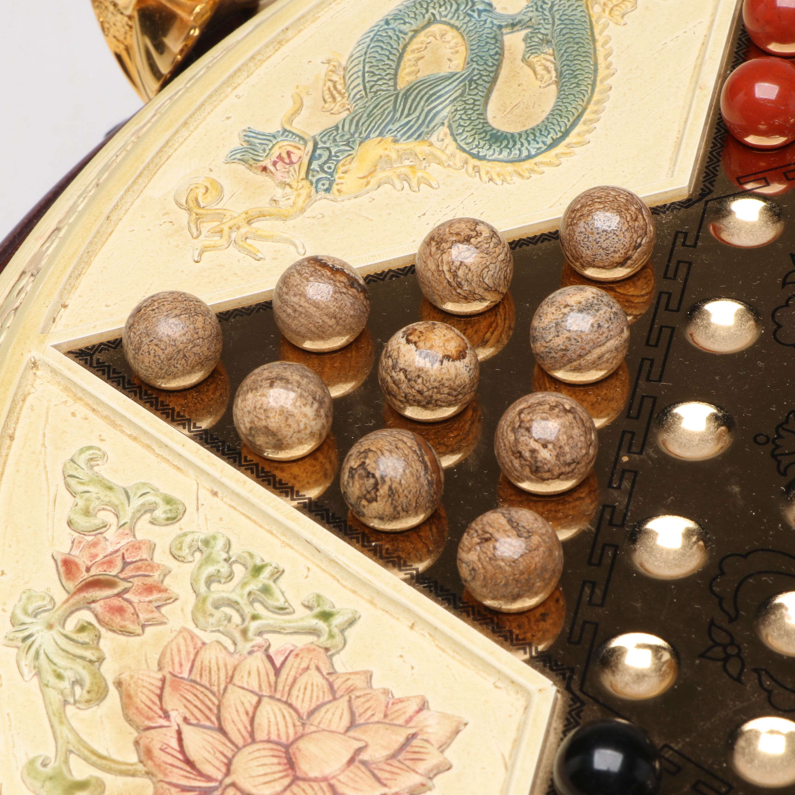 Franklin Mint Chinese Checkers Game Collector's Edition, Late 20th Century