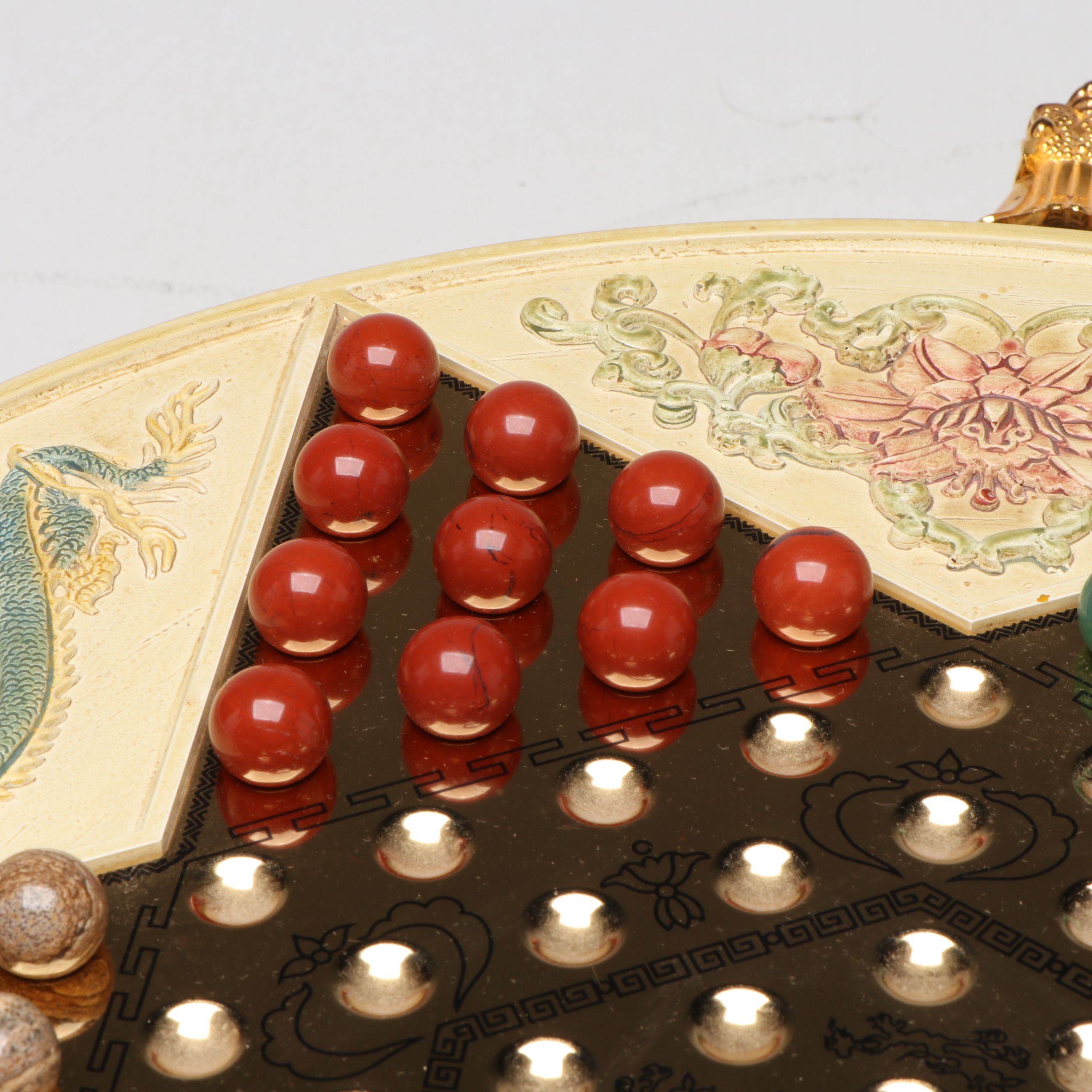 Franklin Mint Chinese Checkers Game Collector's Edition, Late 20th Century