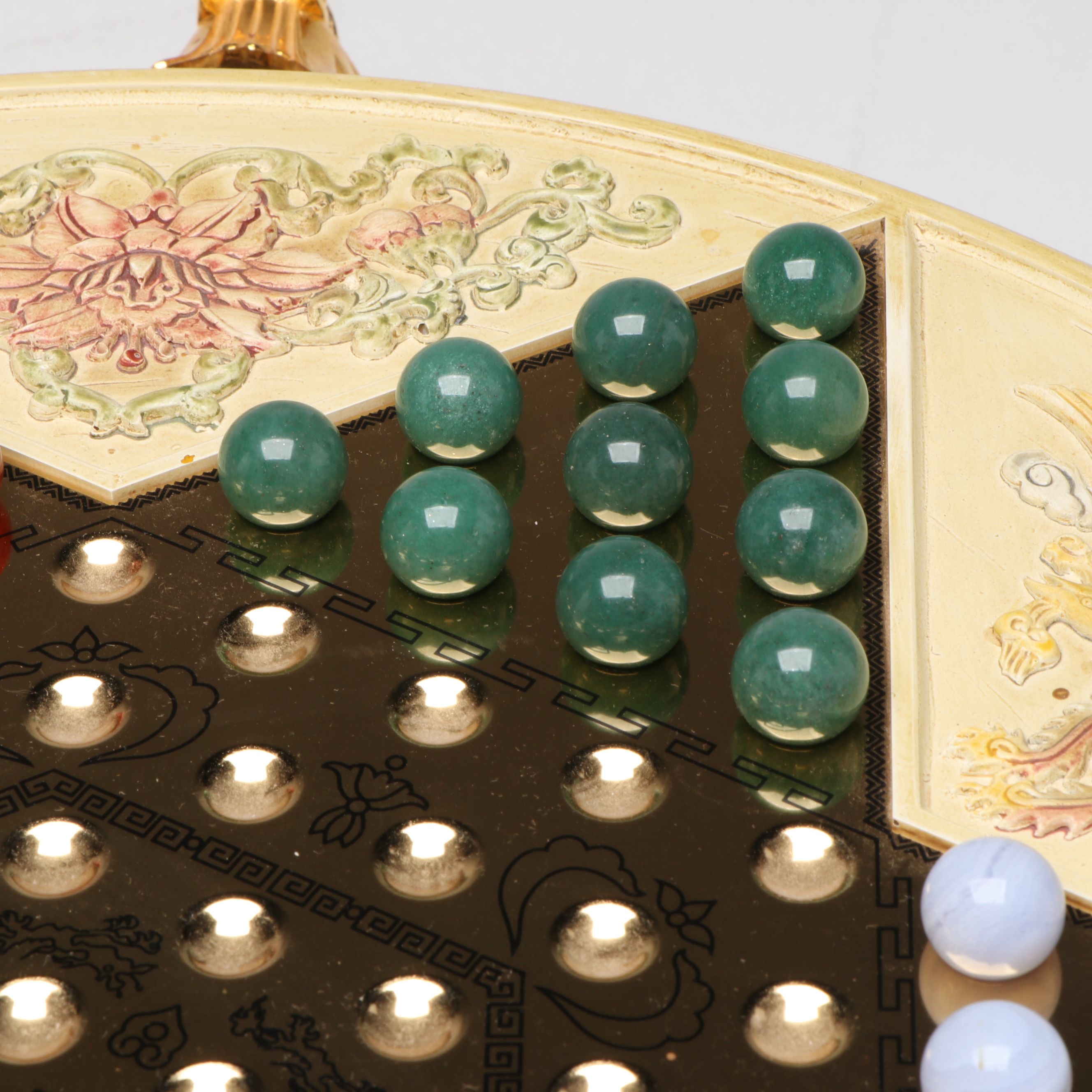 Franklin Mint Chinese Checkers Game Collector's Edition, Late 20th Century