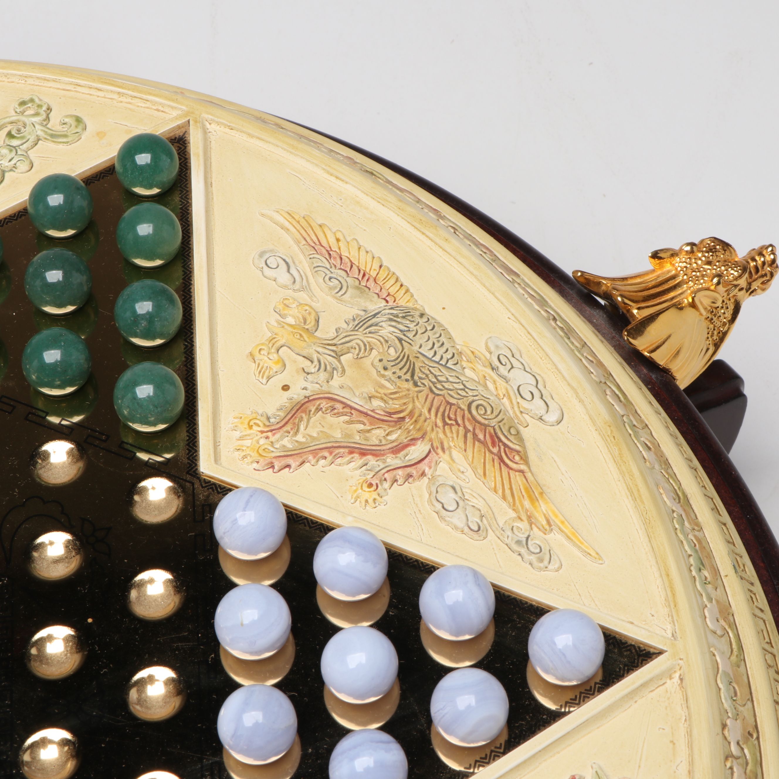 Franklin Mint Chinese Checkers Game Collector's Edition, Late 20th Century