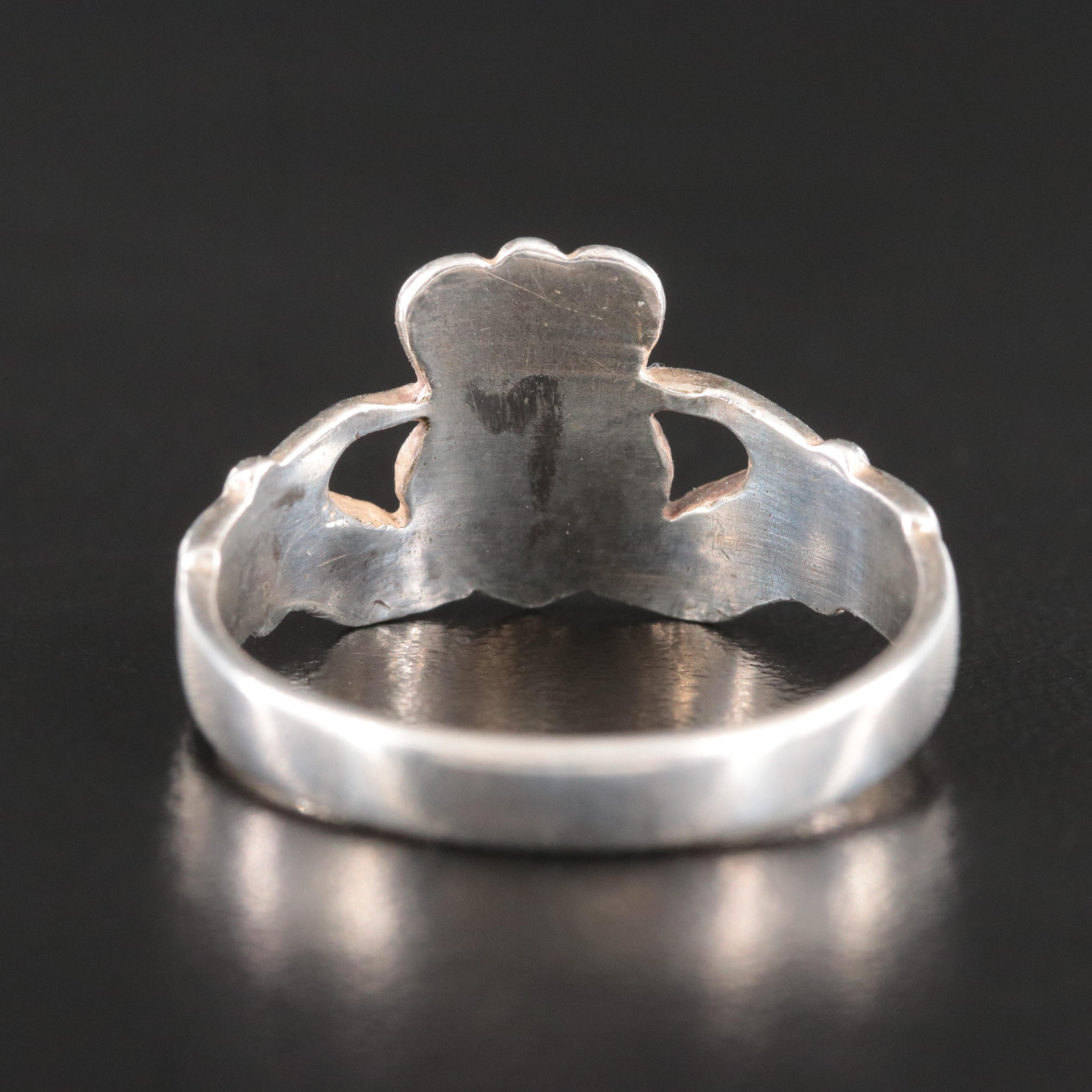 Sterling Claddagh Ring