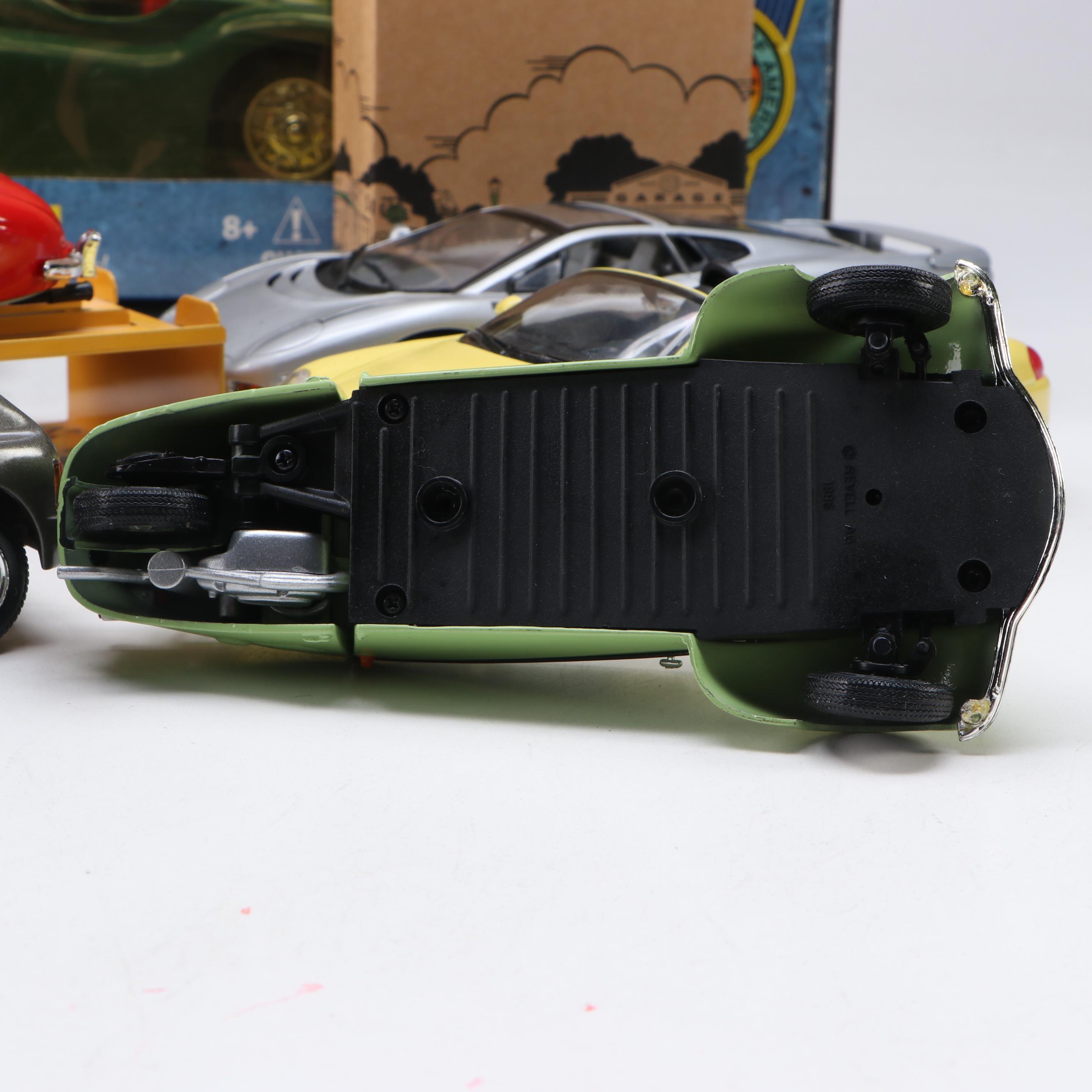 Marx Special Edition 1953 Jaguar Sports Car and Other Diecast Vintage Model Cars