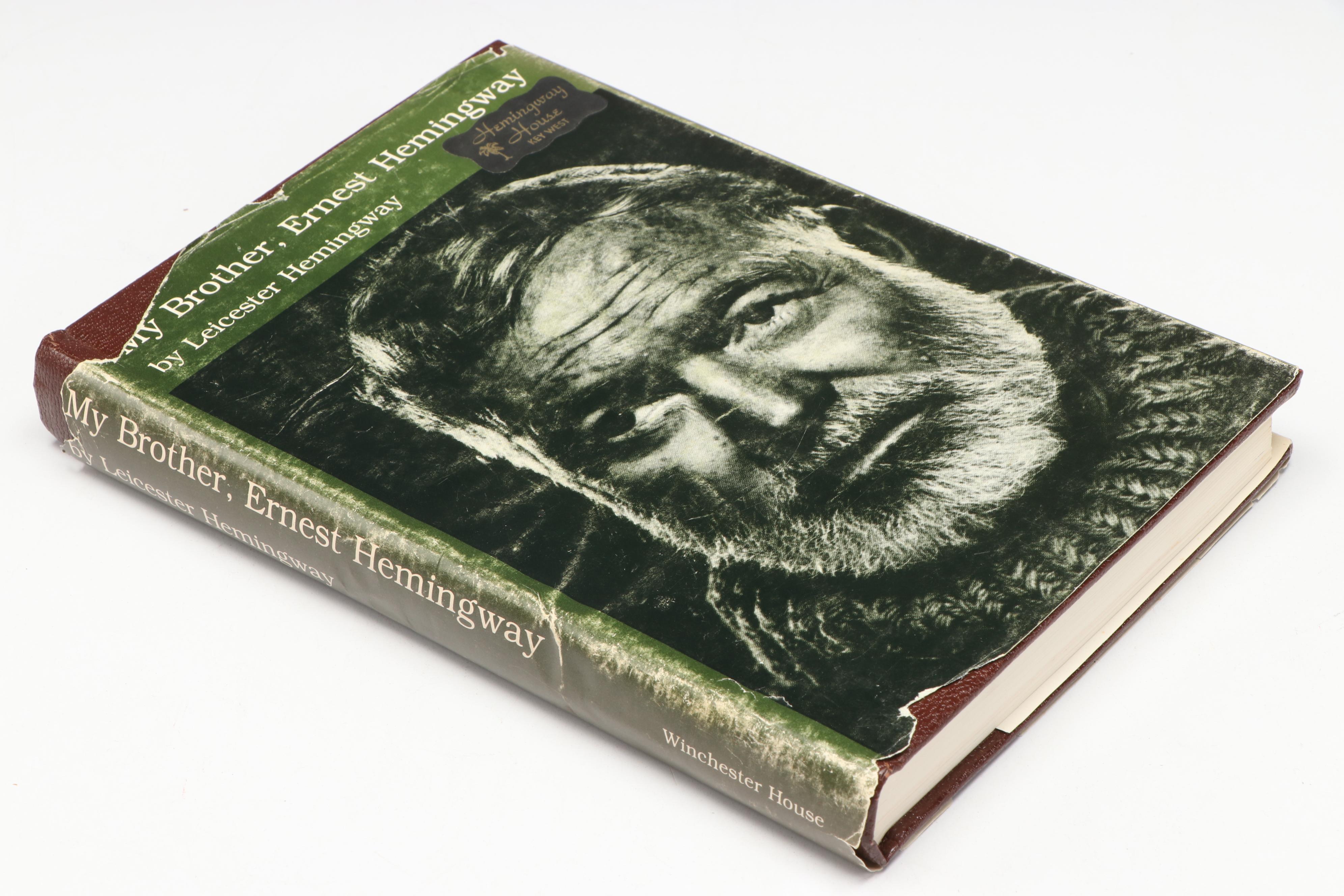Signed Second Edition "My Brother, Ernest Hemingway" by Leicester Hemingway