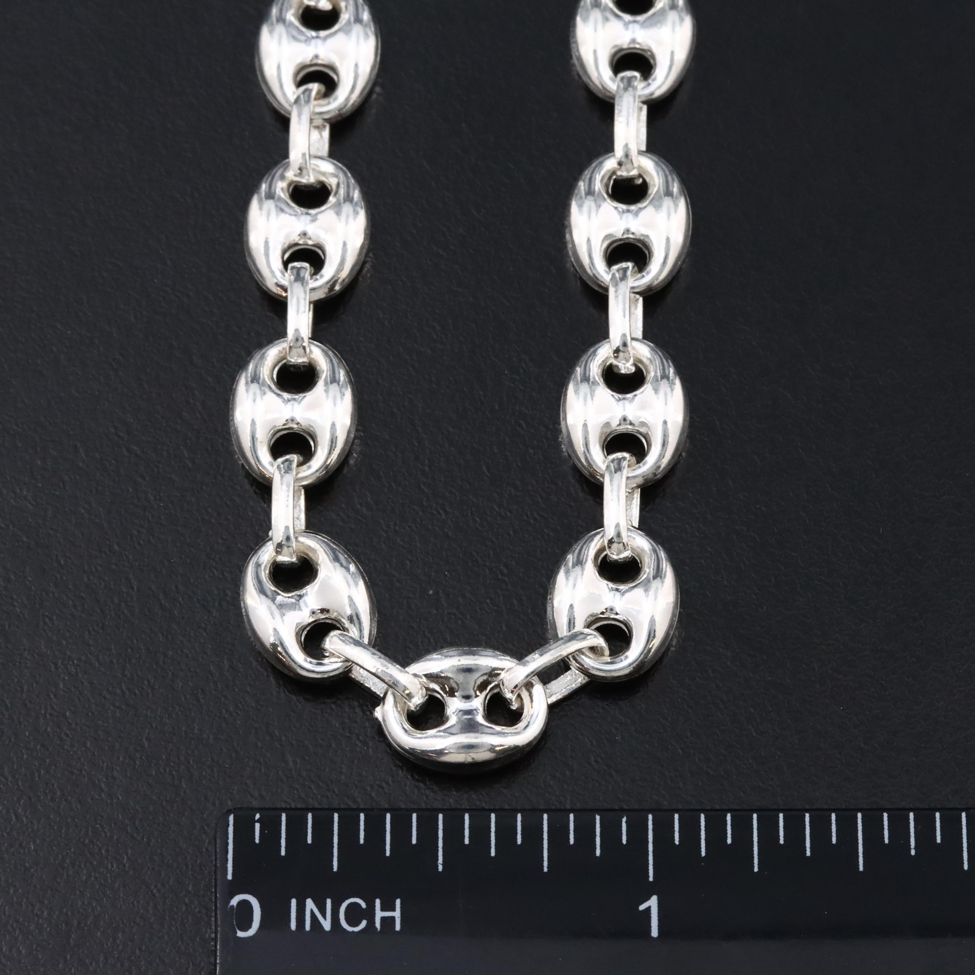 Sterling Mariner Chain Necklace