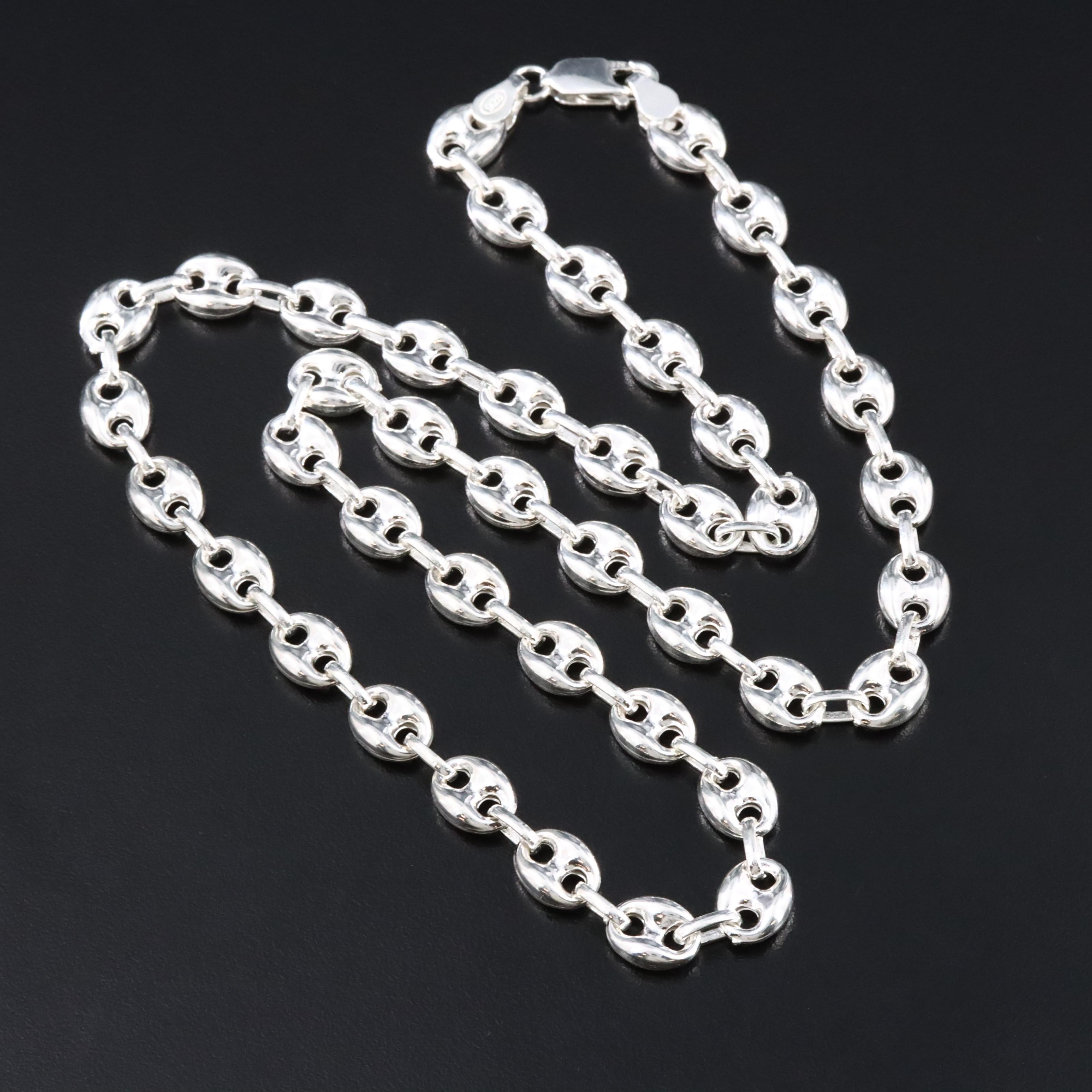 Sterling Mariner Chain Necklace