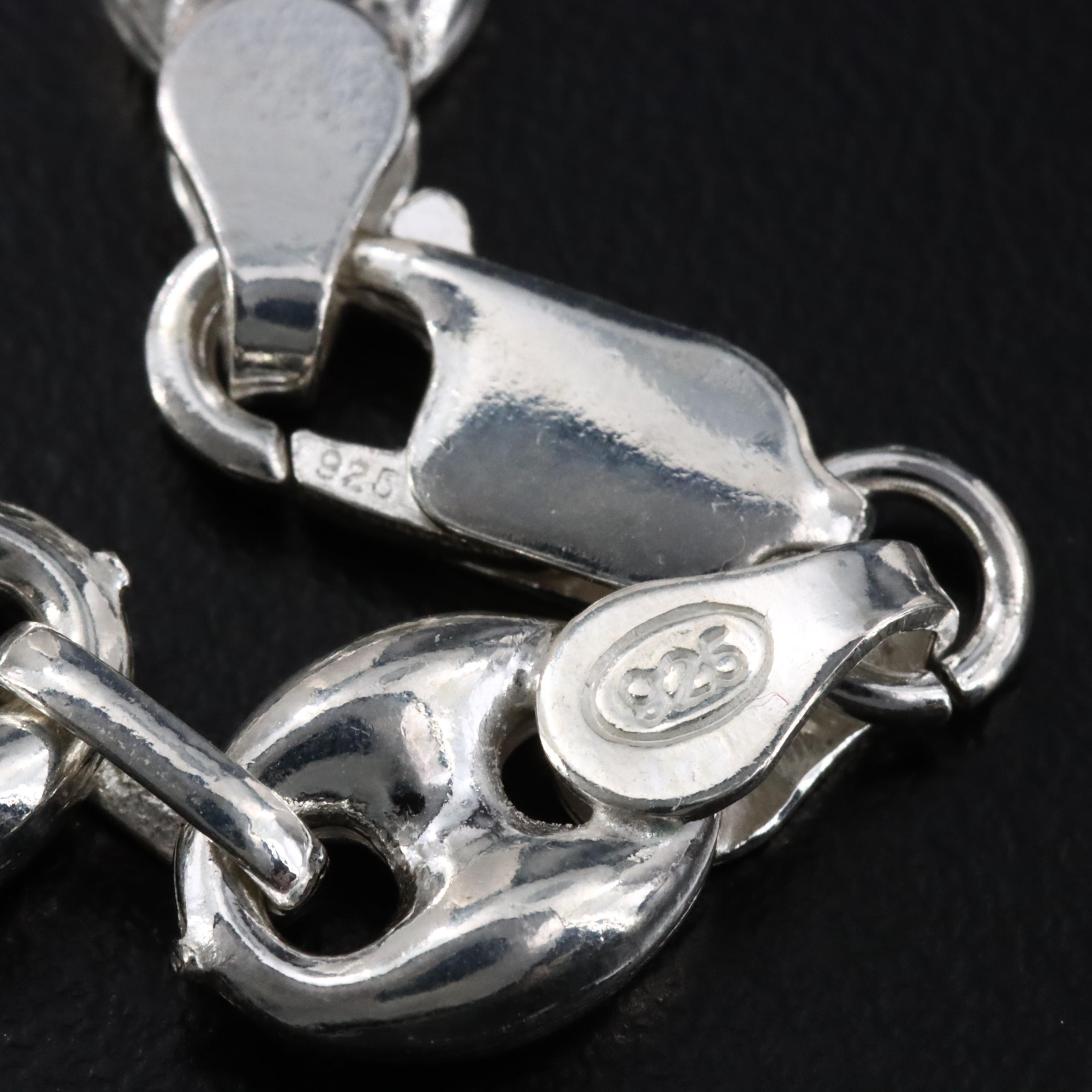 Sterling Mariner Chain Necklace