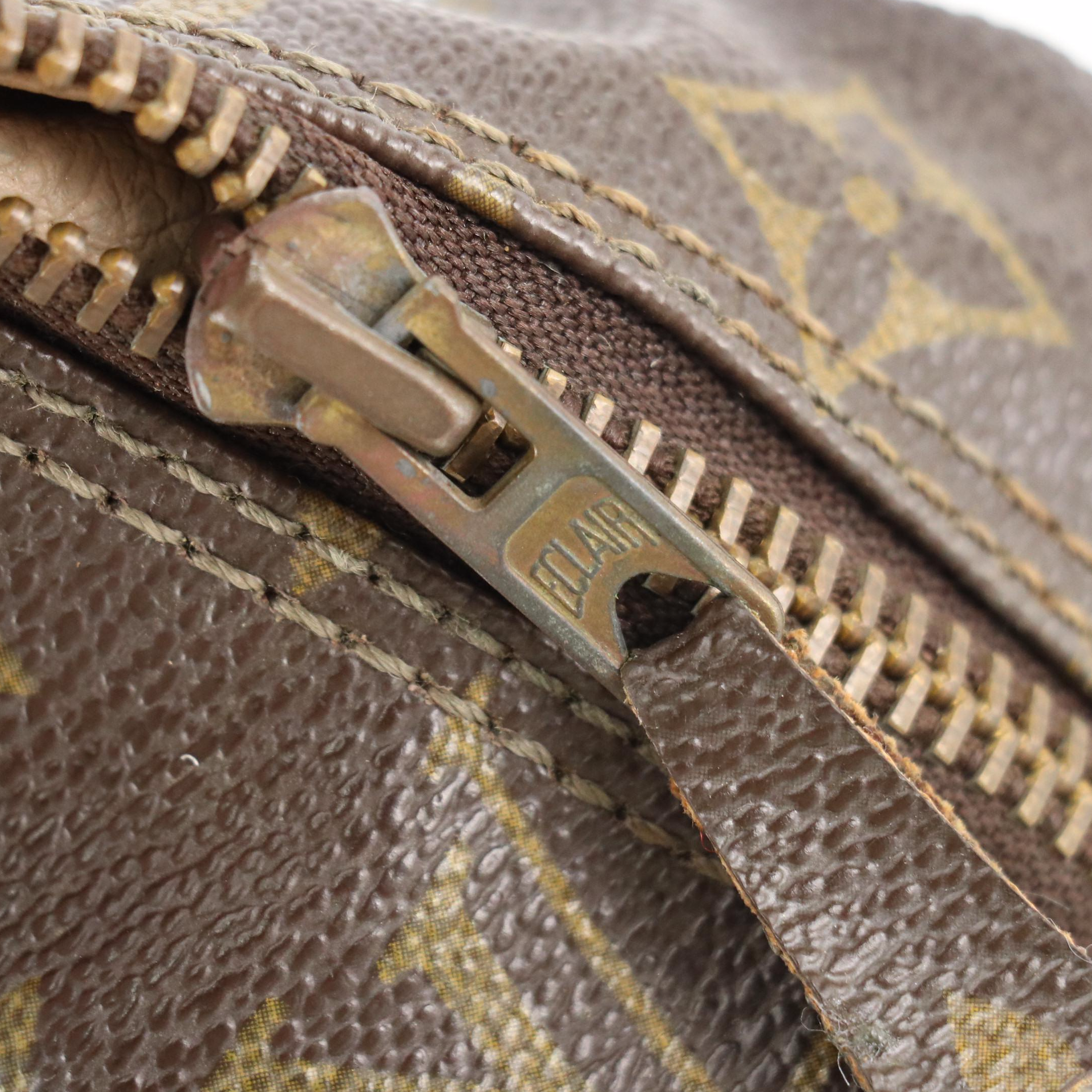 Vintage Louis Vuitton Trousse Toilette 28 Pouch in Monogram Canvas