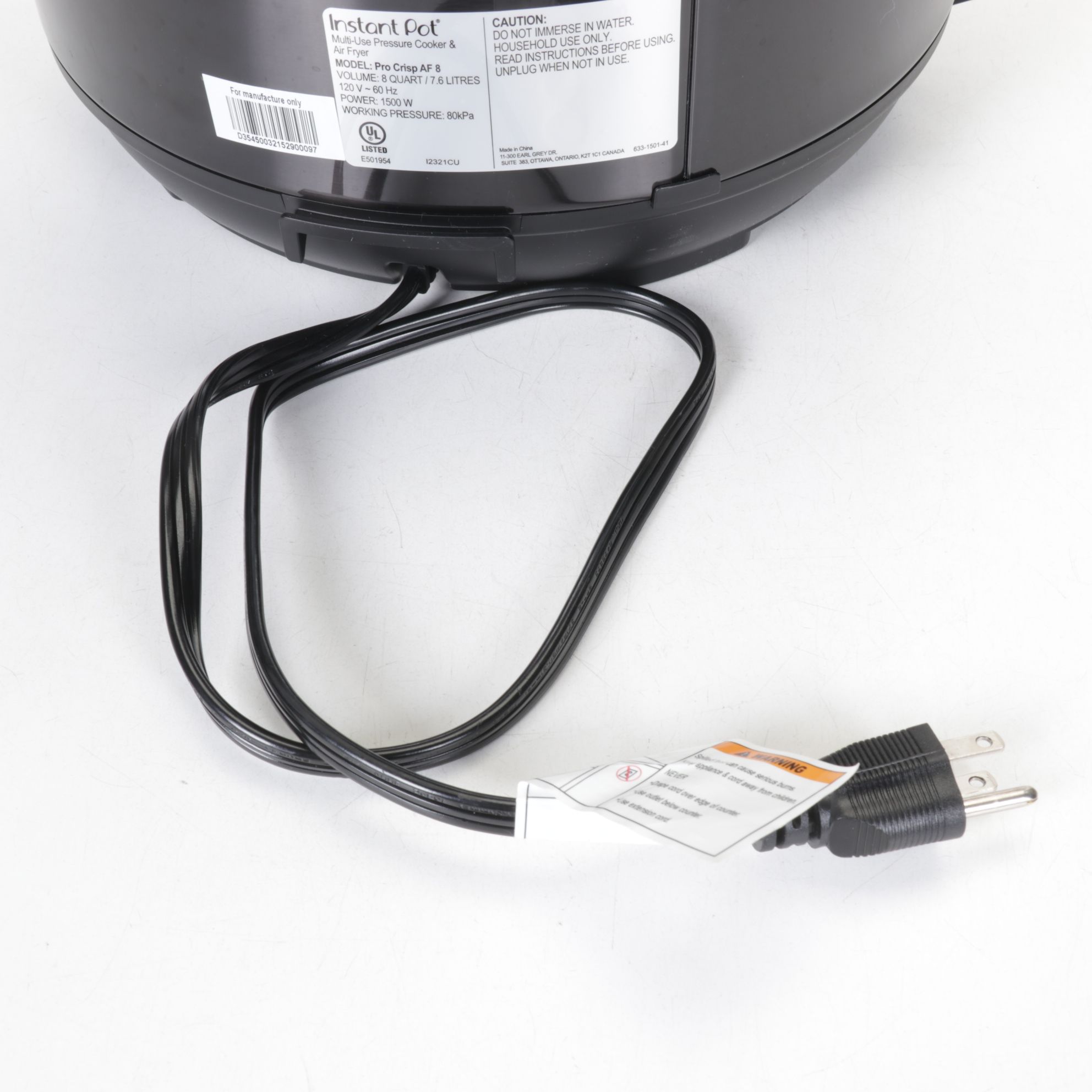 Instant Pot Pro Crisp 8 Qt. Air Fryer