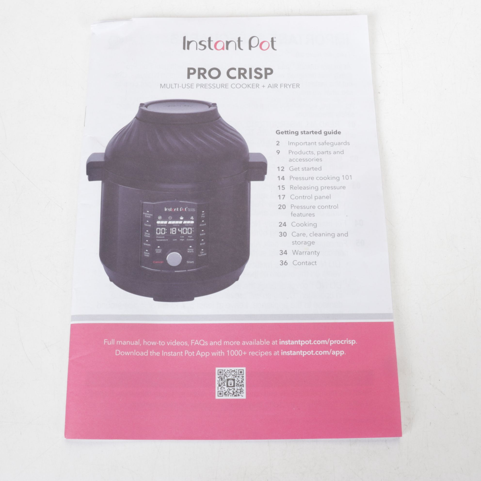 Instant Pot Pro Crisp 8 Qt. Air Fryer
