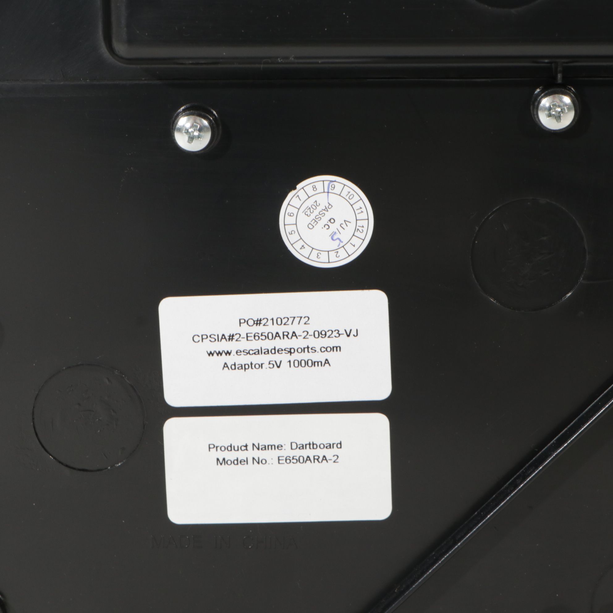 Arachnid Cricket Pro 650 Electronic Dartboard with Soft-Tip Darts