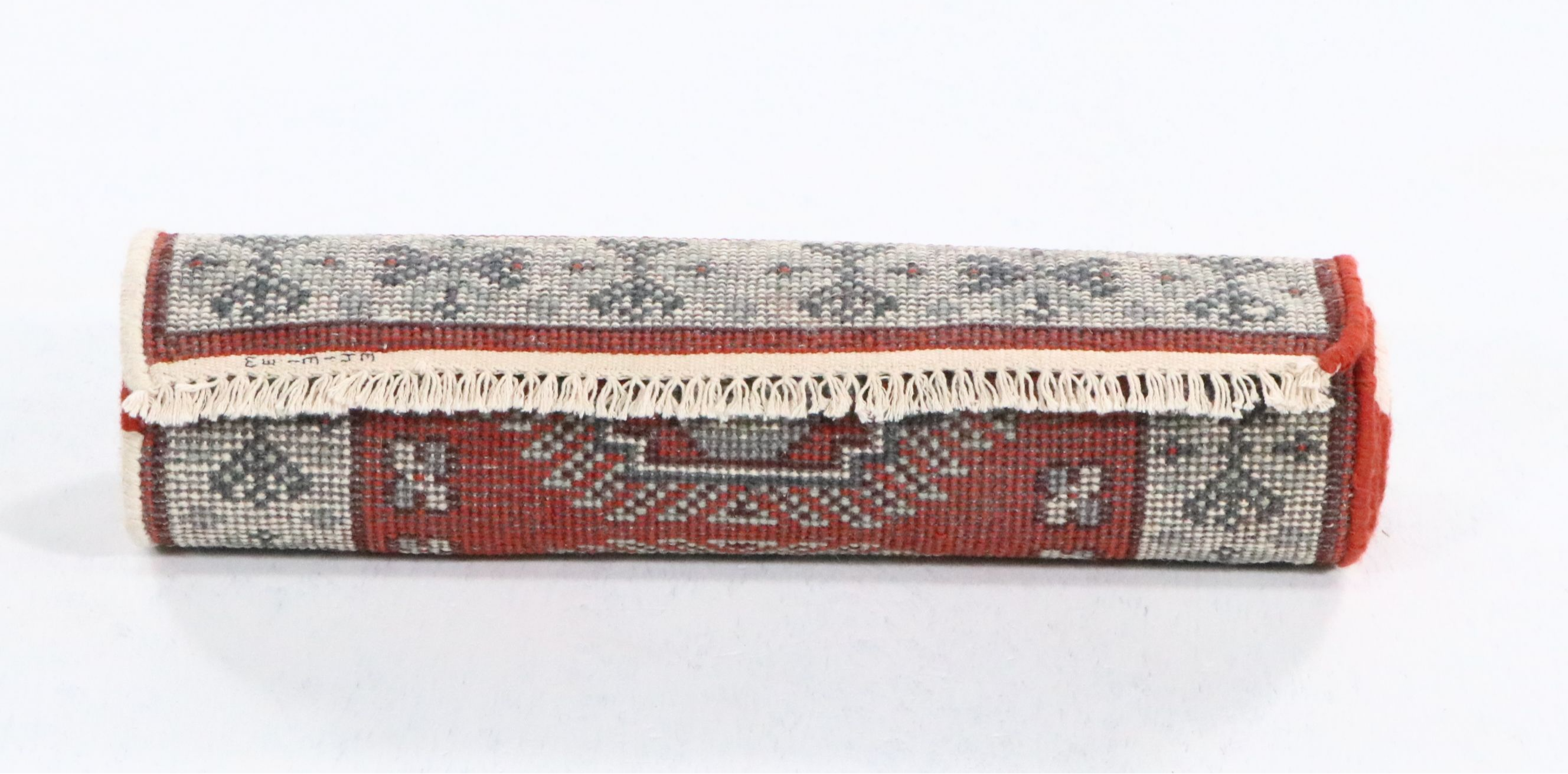 2'2 x 6'2 Hand-Knotted Afghan Kazak Carpet Runner