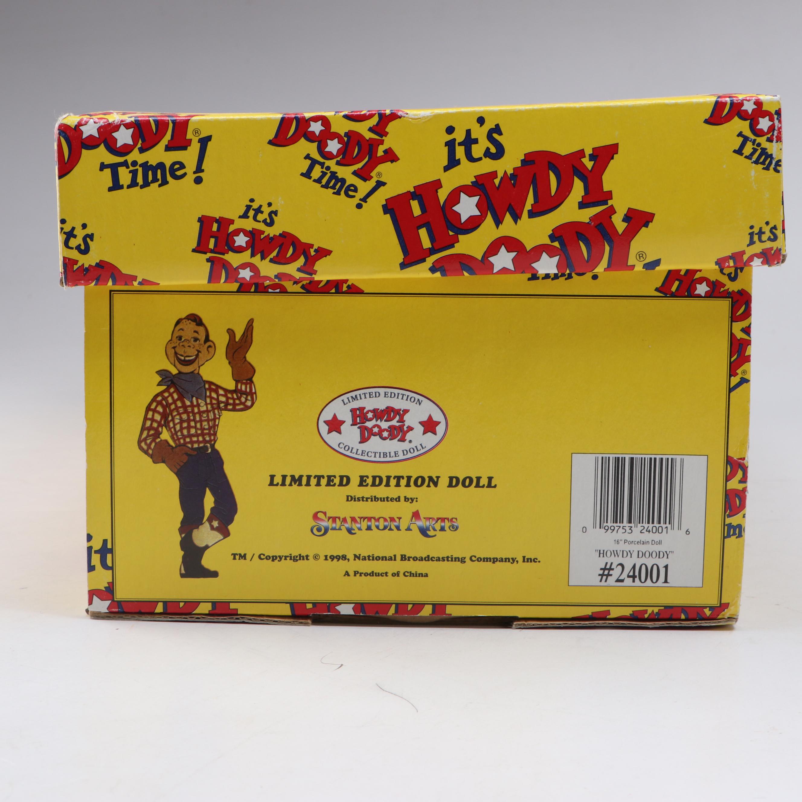 Stanton Arts Howdy Doody 50th Anniversary Hand-Painted Doll