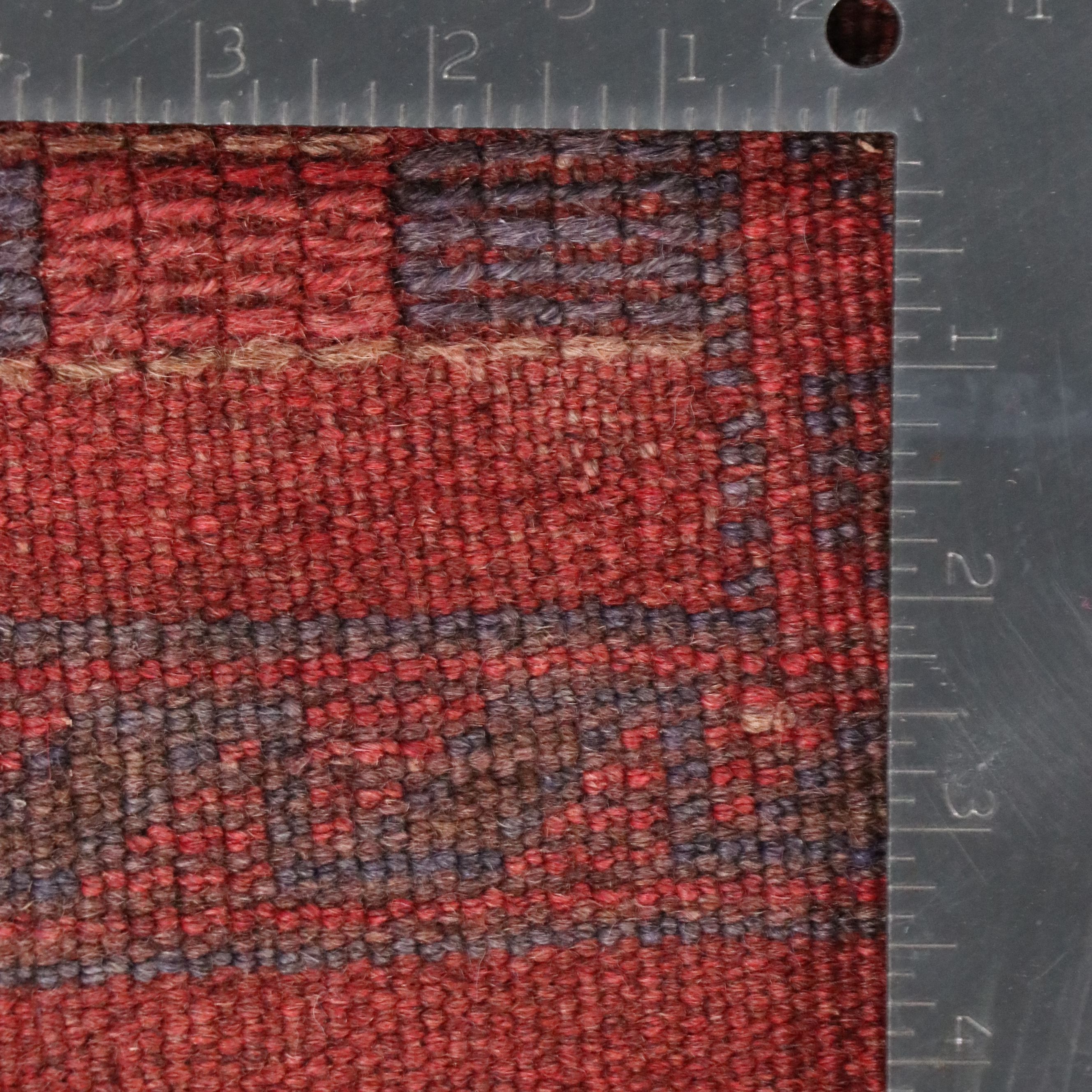 1'10 x 8'1 Handwoven Afghan Mashwani Carpet Runner