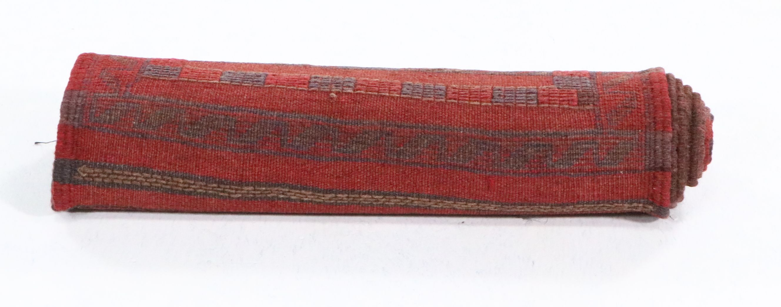 1'10 x 8'1 Handwoven Afghan Mashwani Carpet Runner